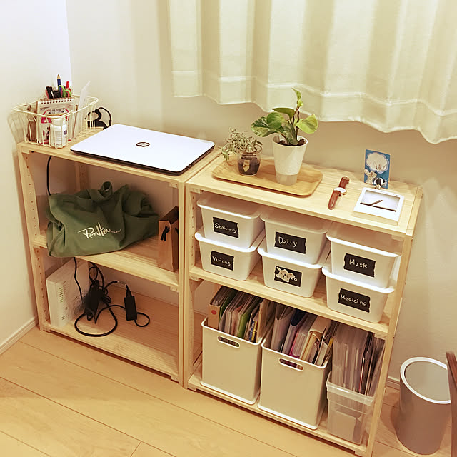 想像以上に役に立つ♡ニトリのウッドシェルフがすごい RoomClip mag 暮らしとインテリアのwebマガジン