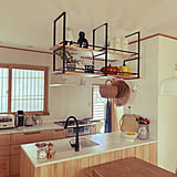 「好きと幸せが詰まった、明るいナチュラルなカフェ風キッチン」 by haruさん