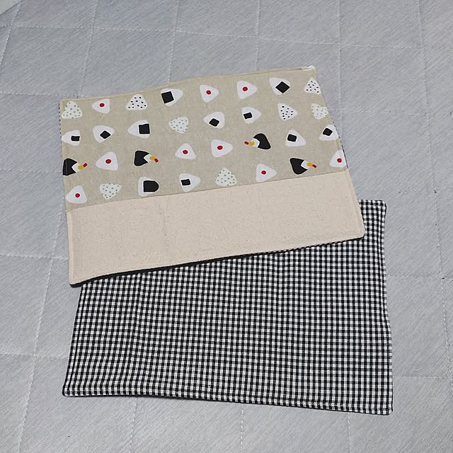 「可愛い手ぬぐいを使ったランチョンマットのつくり方（2パターン）」 by ameamekaasanさん