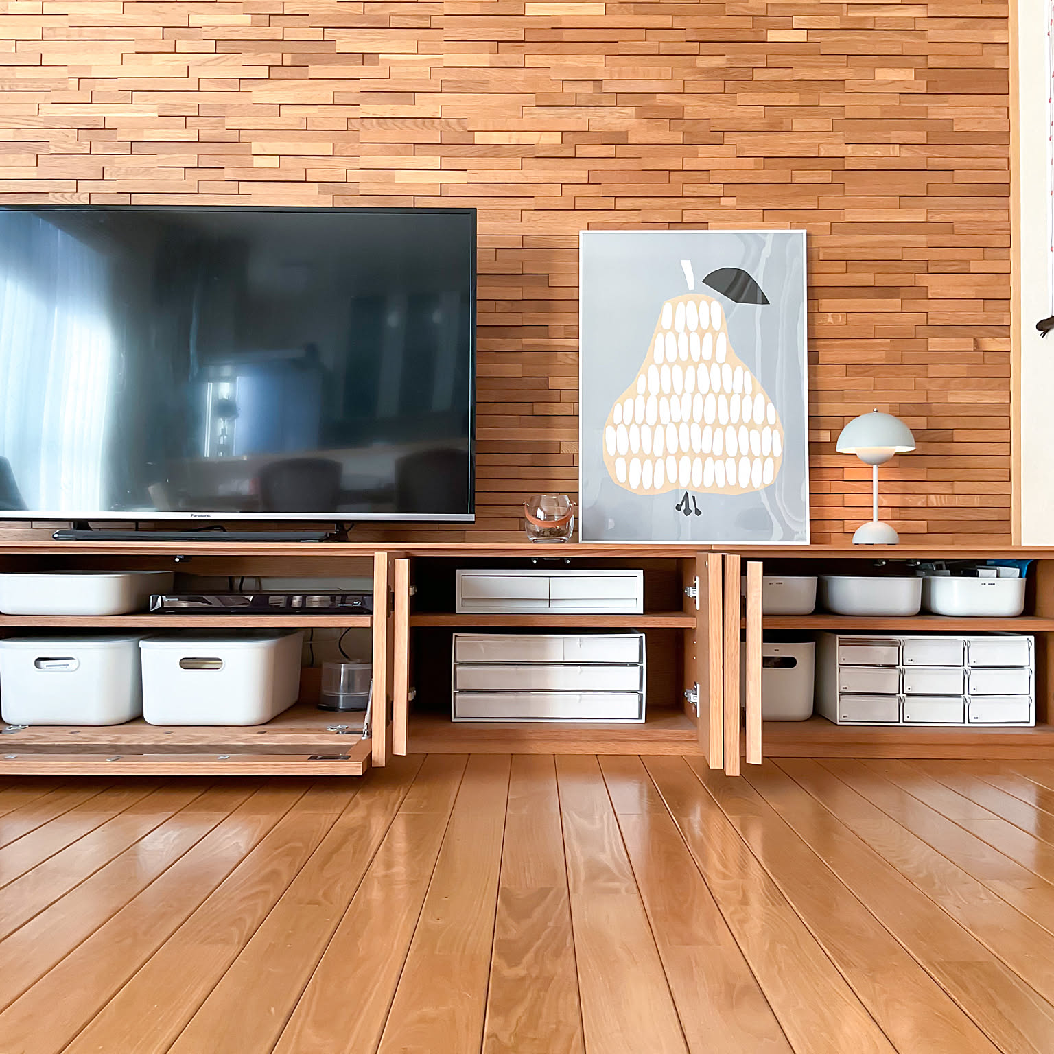 Y*R様 無印良品 テレビ台 ガラス扉付き 110Ω