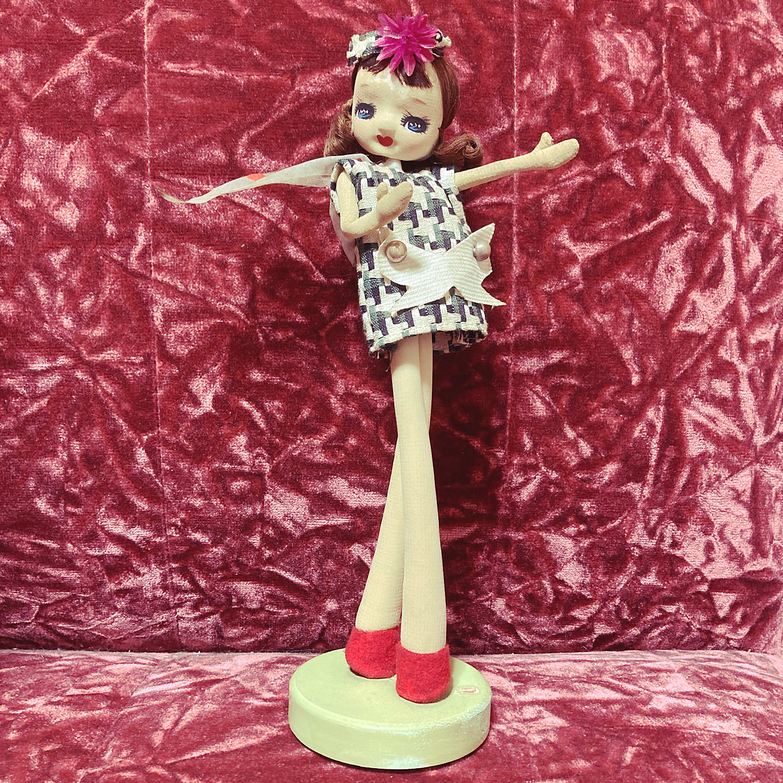 昭和レトロ ポーズ人形のおしゃれなインテリア・部屋・家具の