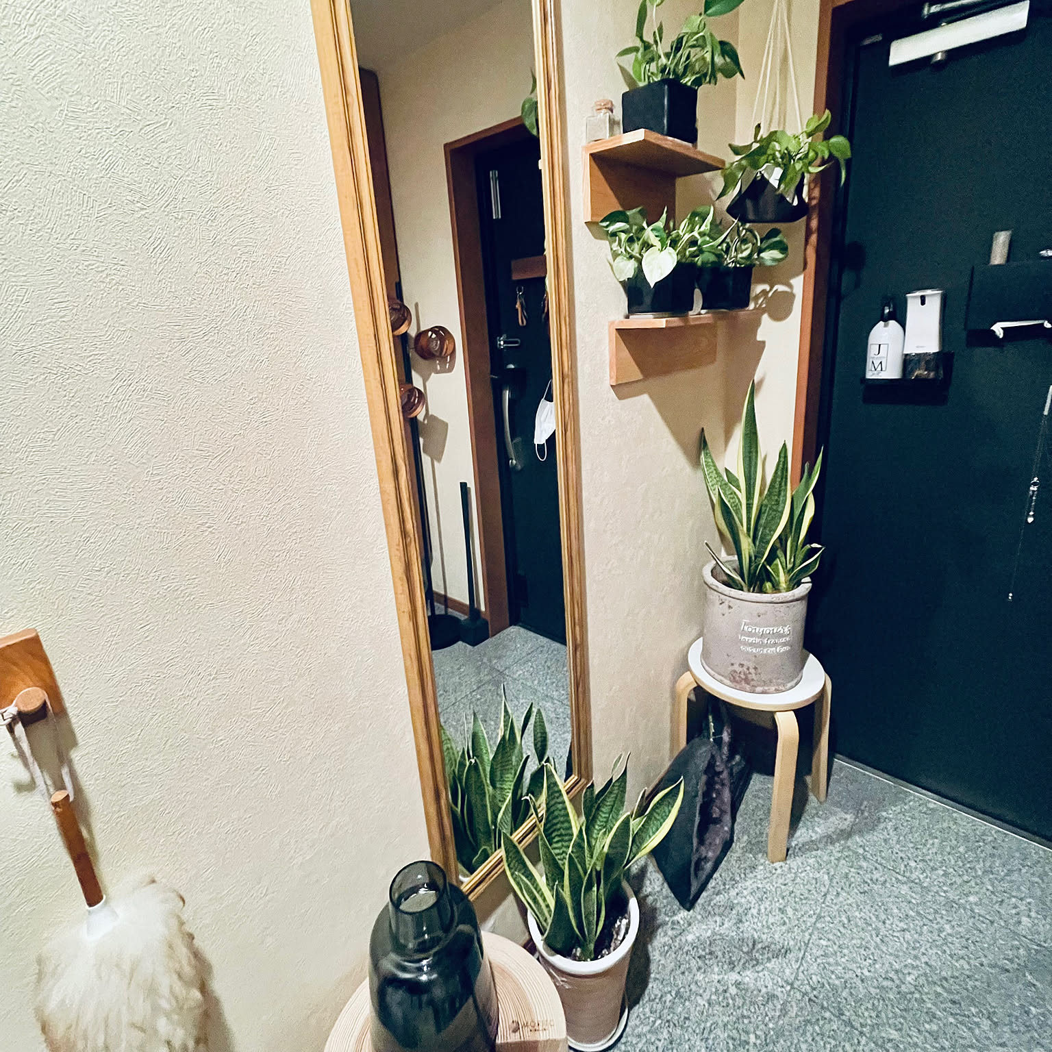 アメジストドーム 約44センチ 木製スタンド付き アメジストドーム 約44