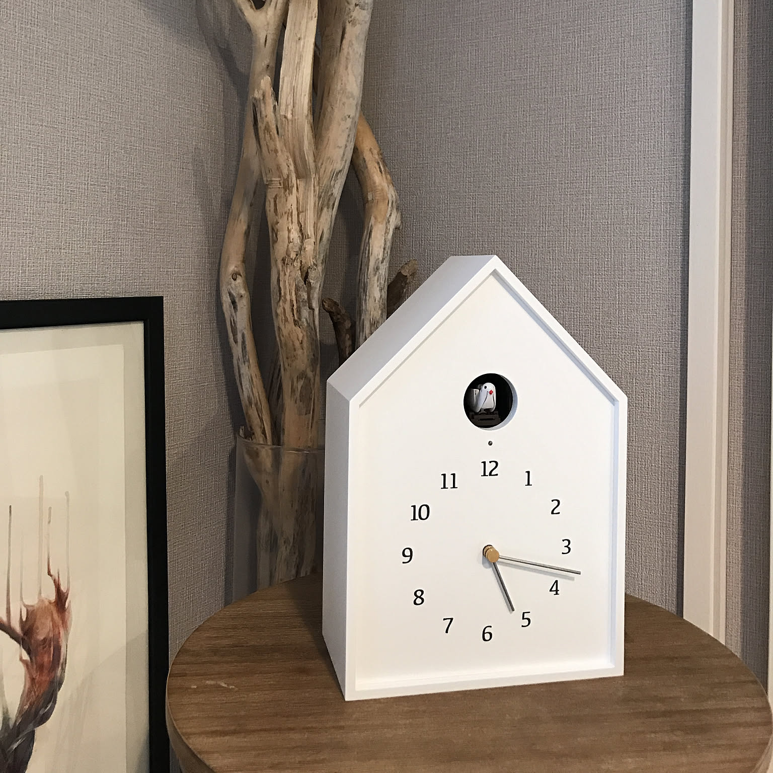 無印良品 鳩時計 大 限定色グリーンG－4 【公式通販】