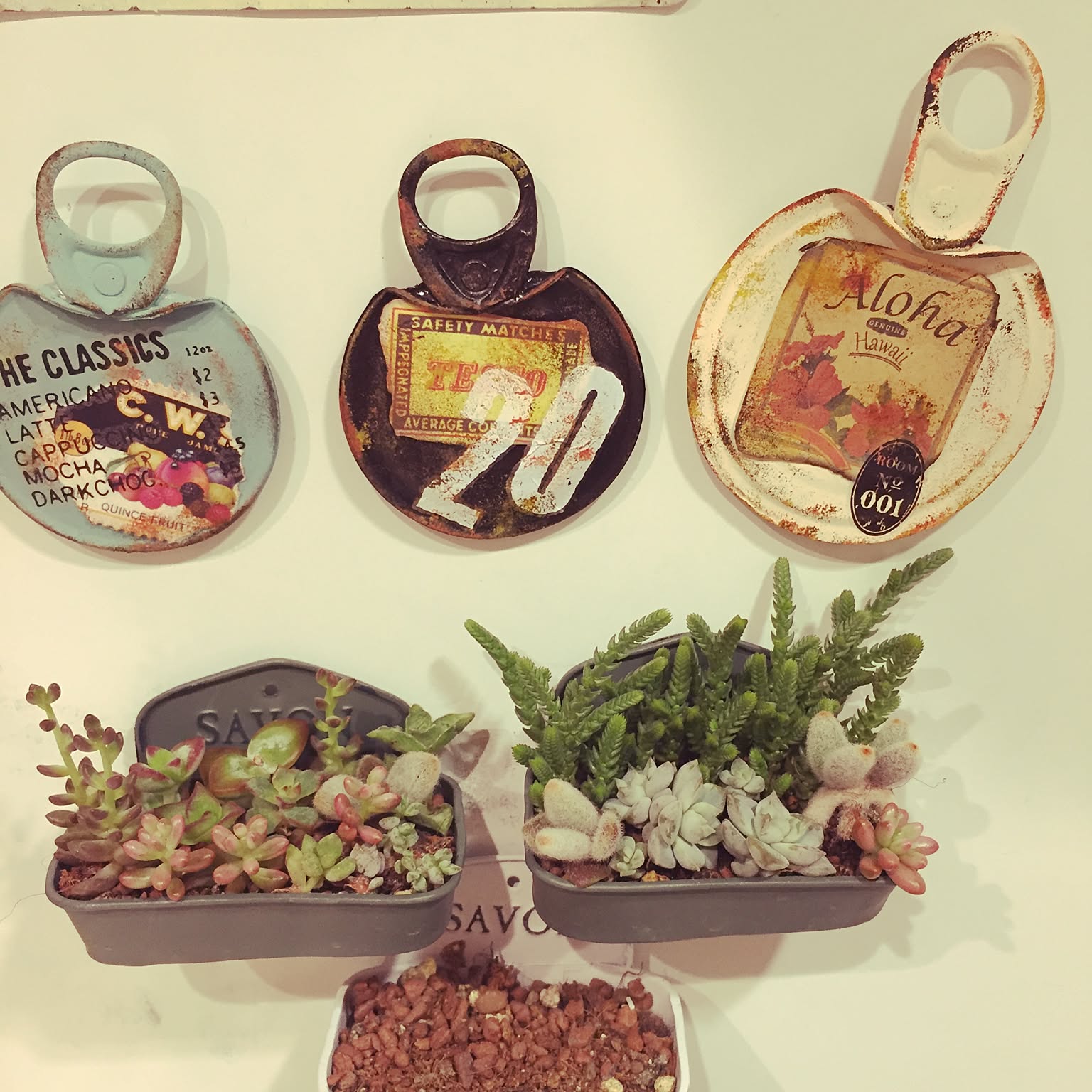 リメイク缶デザインボード蓋型