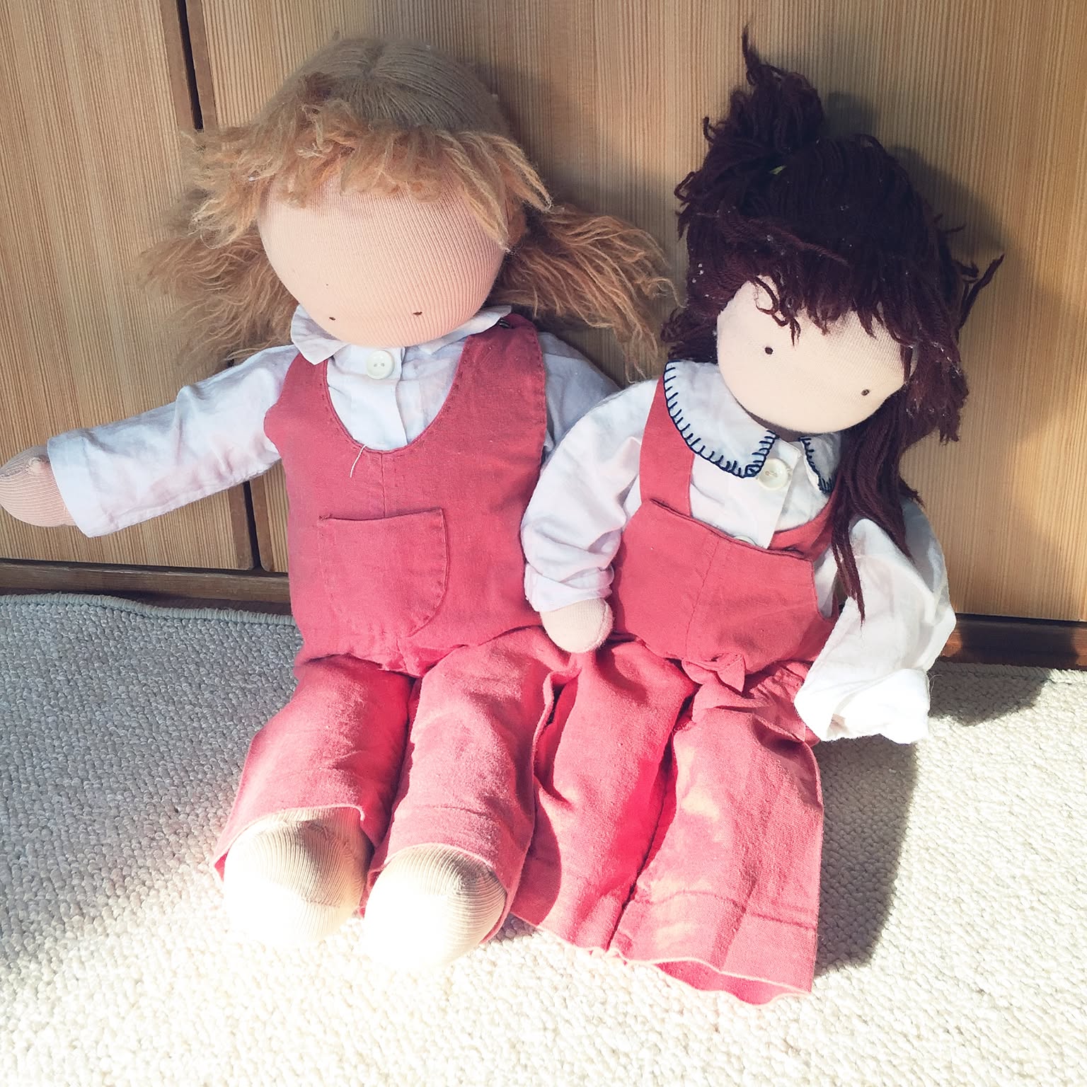 ハンドメイド　ドール　お人形　着せ替え人形　ウォルドルフ人形風 ハンドメイド ドール お人形 着せ替え人形 ウォルドルフ人形風 人形