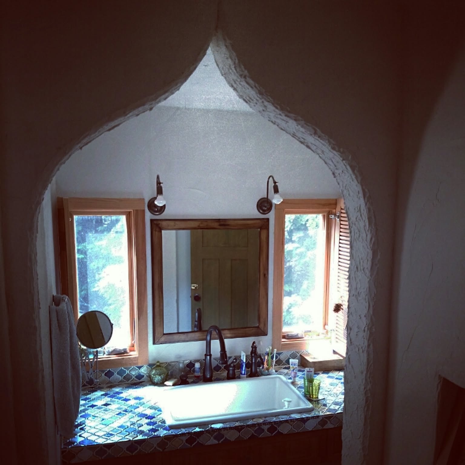 洗面所 モロッコタイルのおすすめ商品とおしゃれな実例 ｜ RoomClip