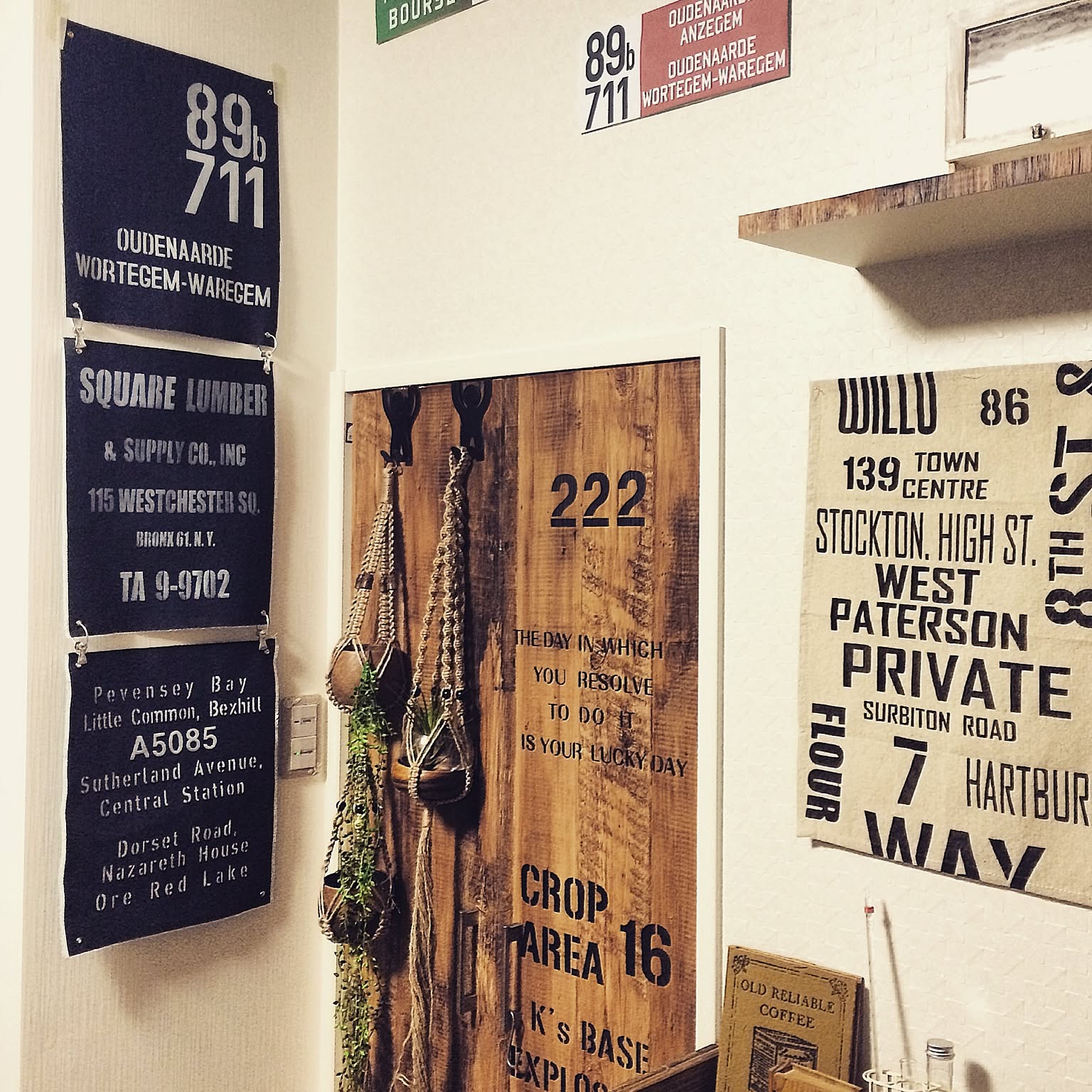 DIY デニムマルチカバーのインテリア・手作りの実例 ｜ RoomClip