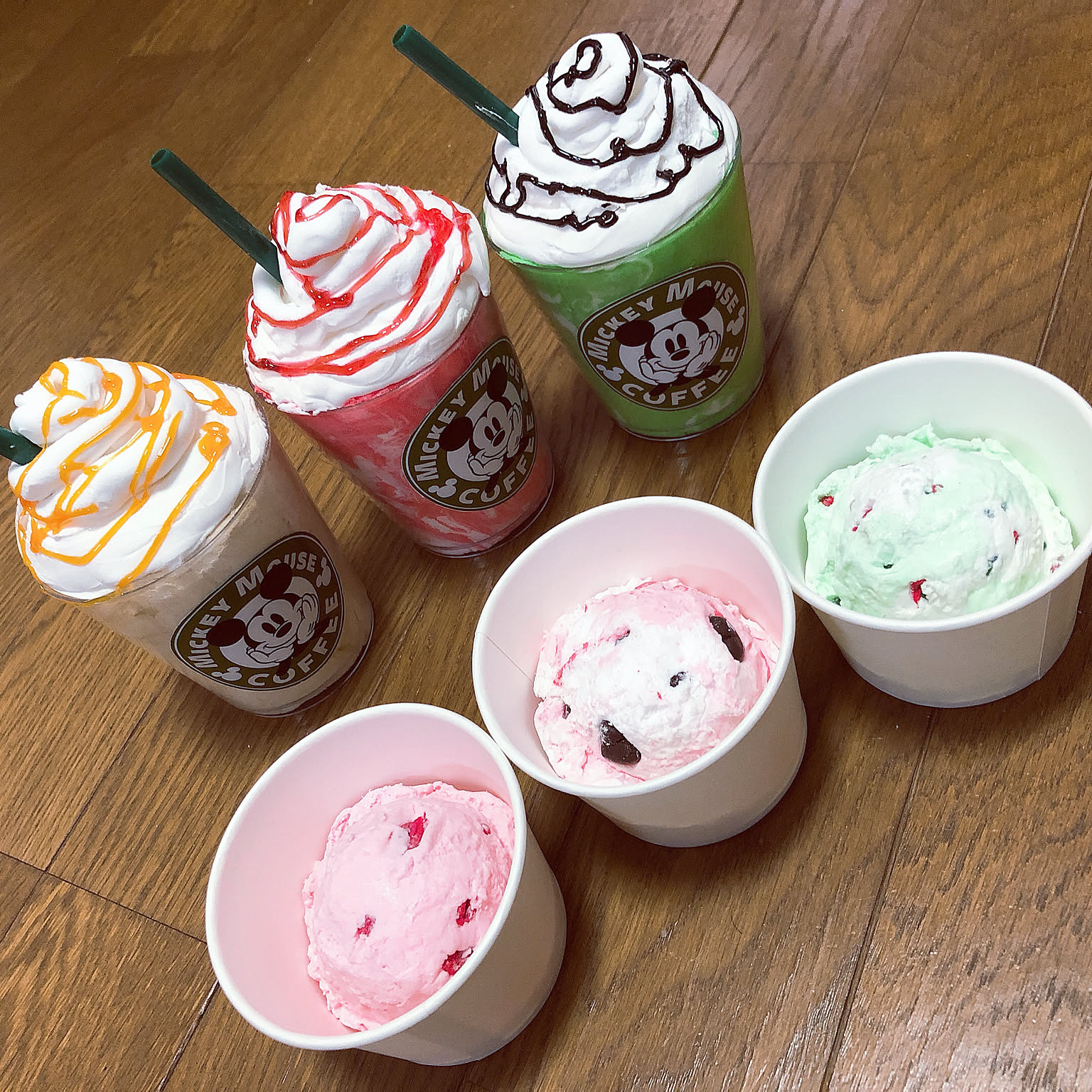 No.60〜63♡フェイクスイーツ♡リクエスト品まとめ買い♡ 粘土 高級樹脂粘土 マイクレア 10個セット フェイクスイーツ