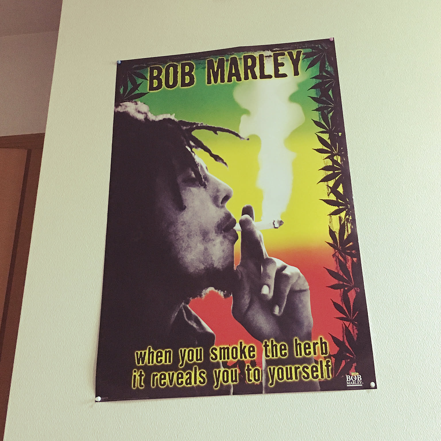 映画ポスター ボブマーリー ワンラブ BOB MARLEY US版 両面印刷