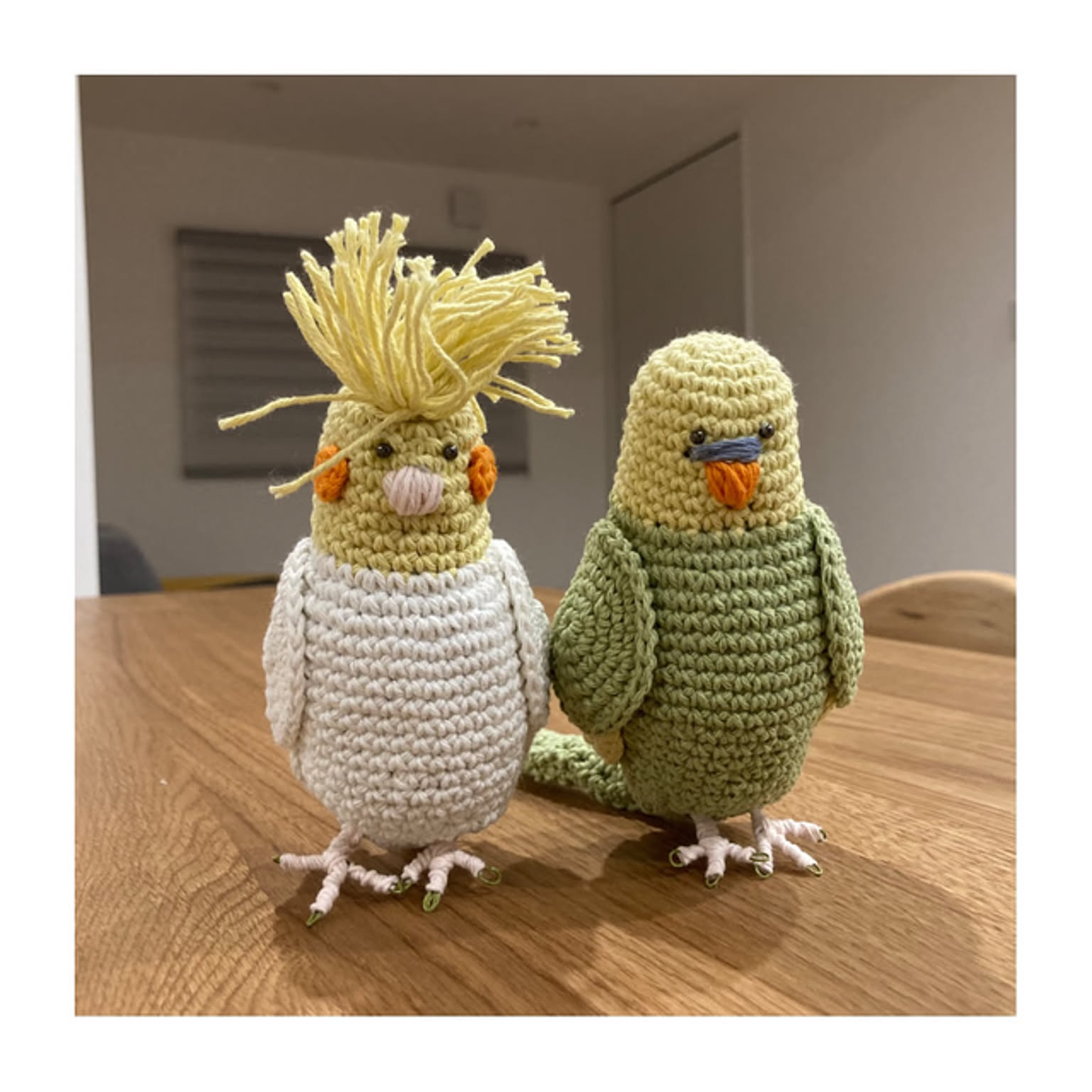 オーダー専用インコ　文鳥　編み小物 2025年最新あみぐるみ文鳥の人気アイテム - メルカリ