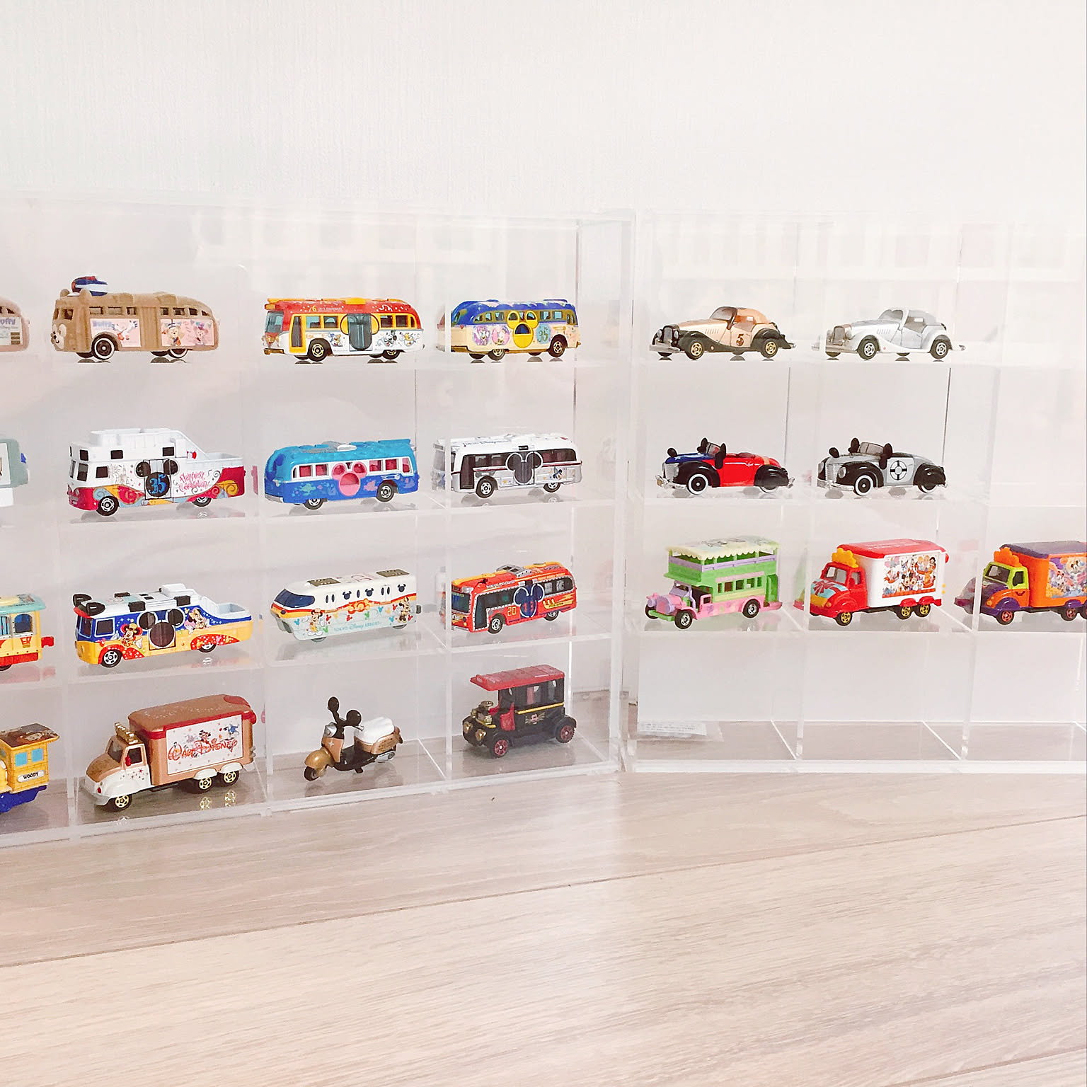 無印良品/トミカ収納/ディズニーモータース/ディズニーのインテリア