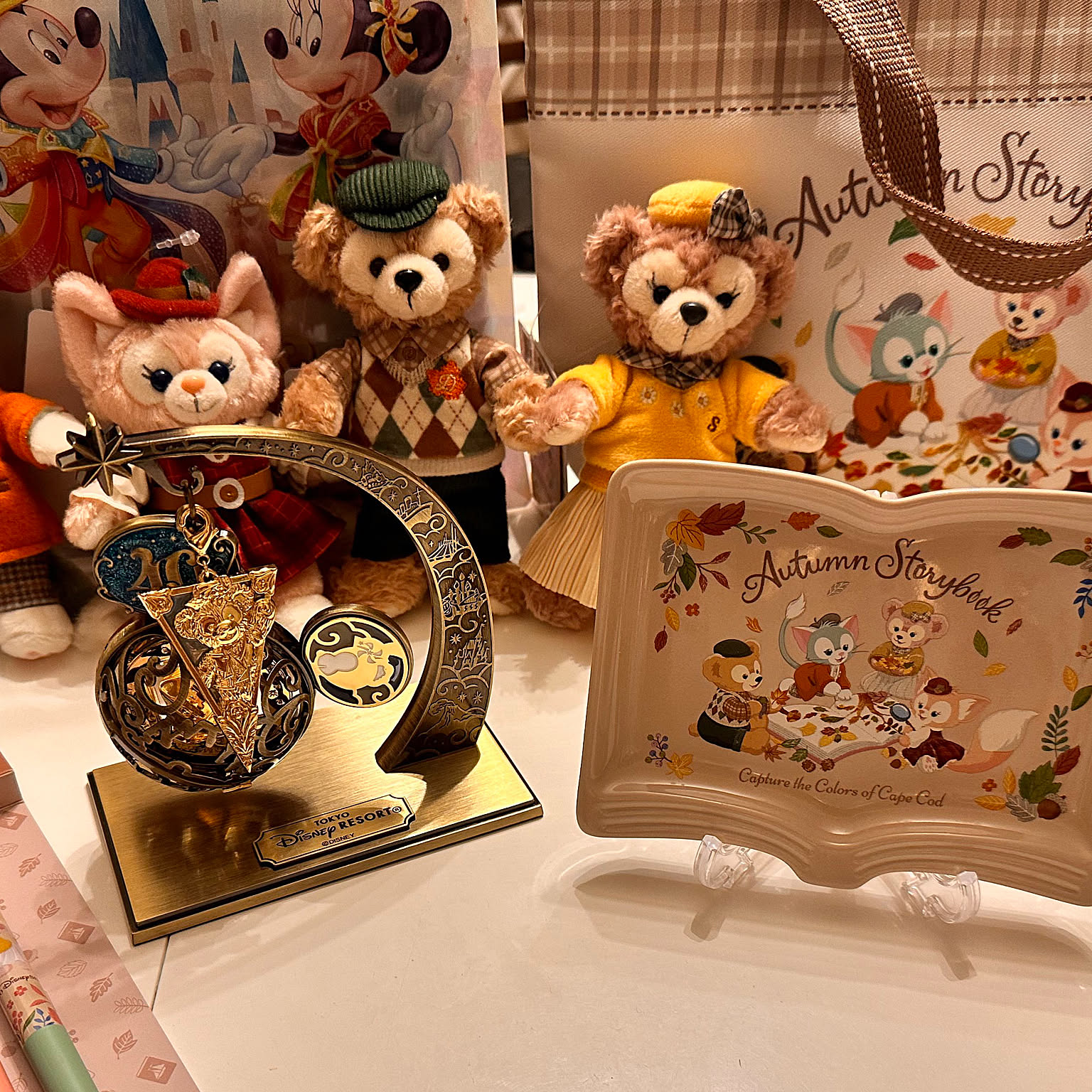 中古ぬいぐるみ ステラ・ルー リースぬいぐるみ 「ダッフィーの