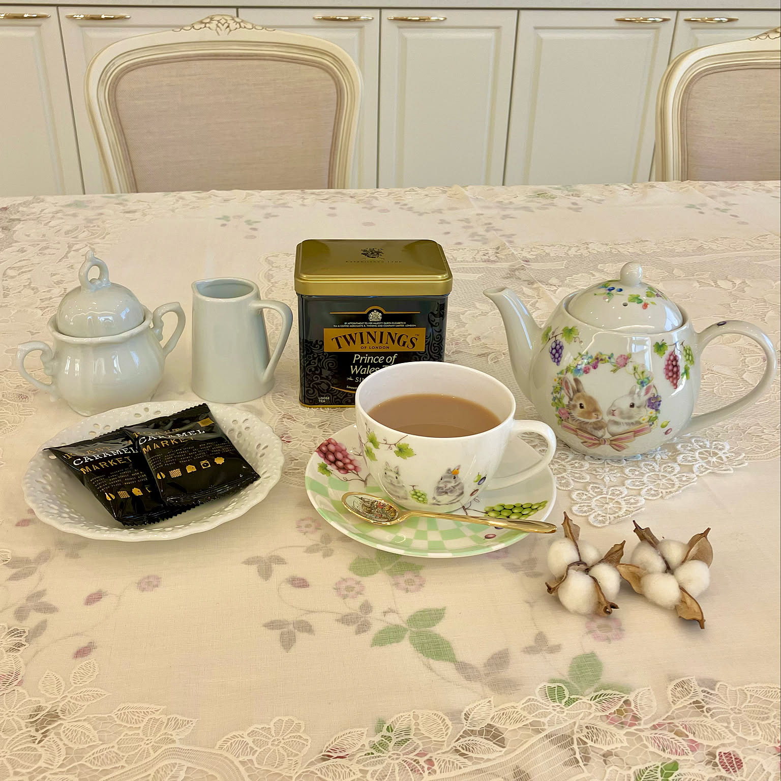 苺シリーズ♡ティタイムうさぎちゃん 【公式通販】