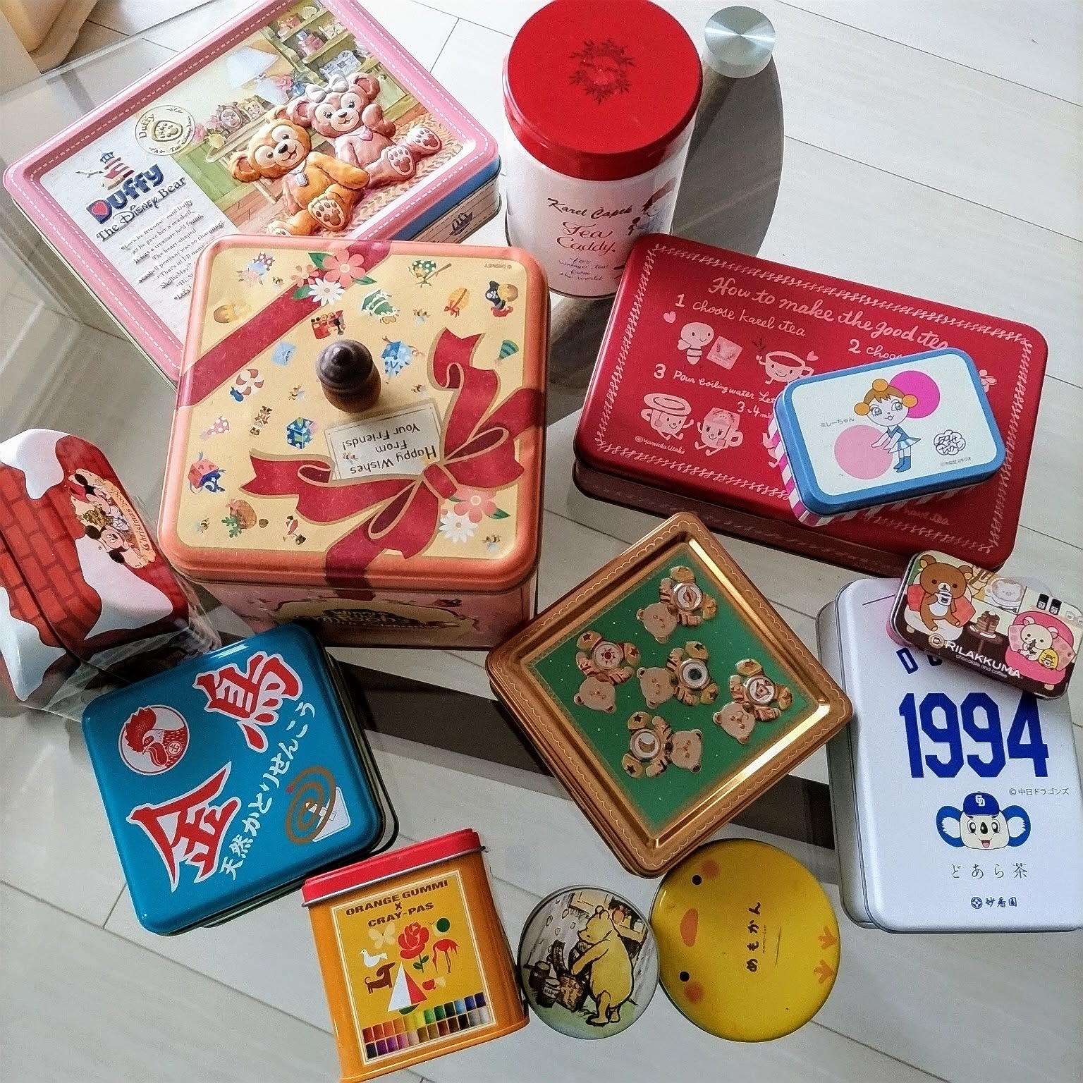 ディズニー　オルゴール　キャラクターグッズ　空き箱　空き缶ほか ディズニー 空き缶のおすすめ商品とおしゃれな実例 ｜ RoomClip