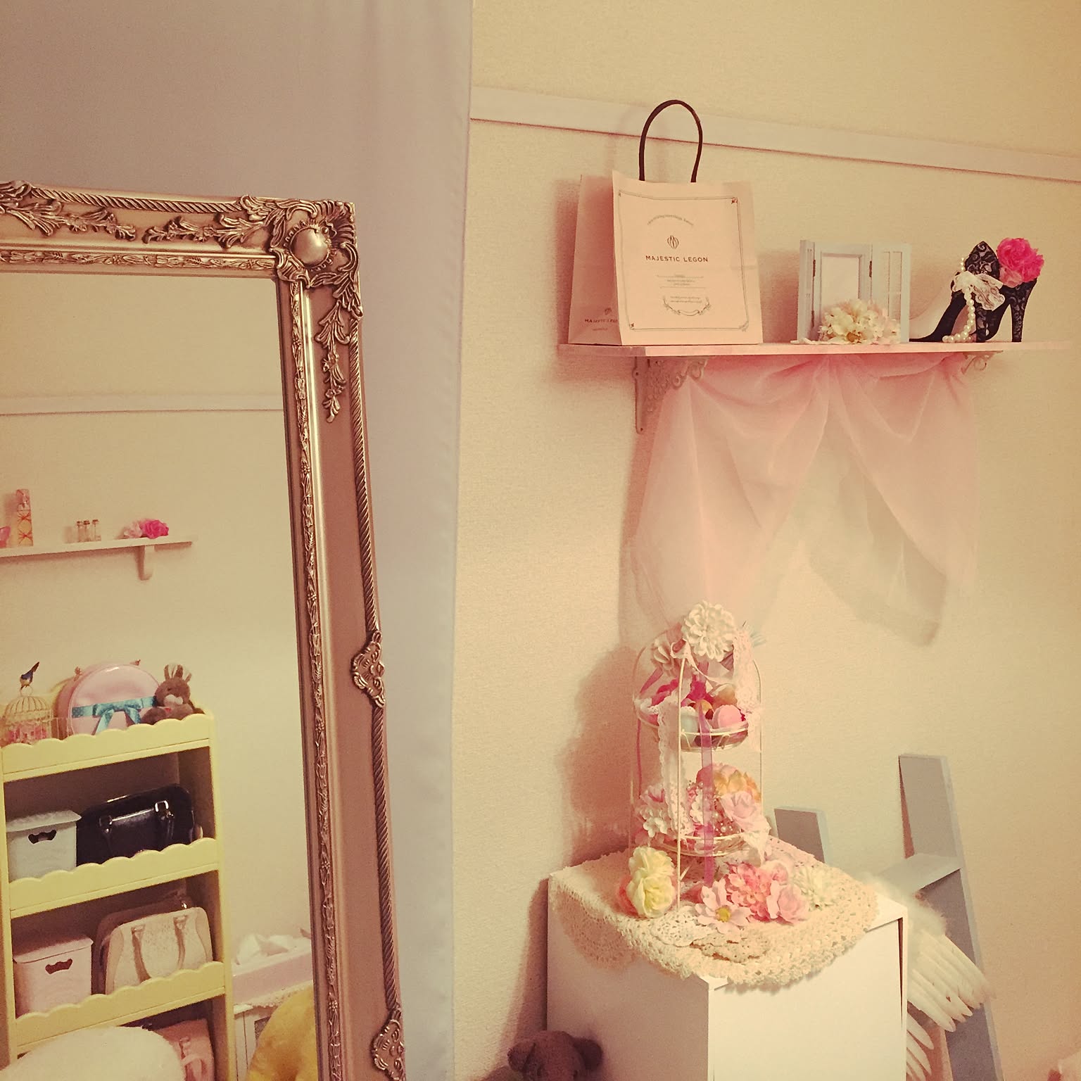 姫系 ゆめかわのおしゃれなインテリア・部屋・家具の実例