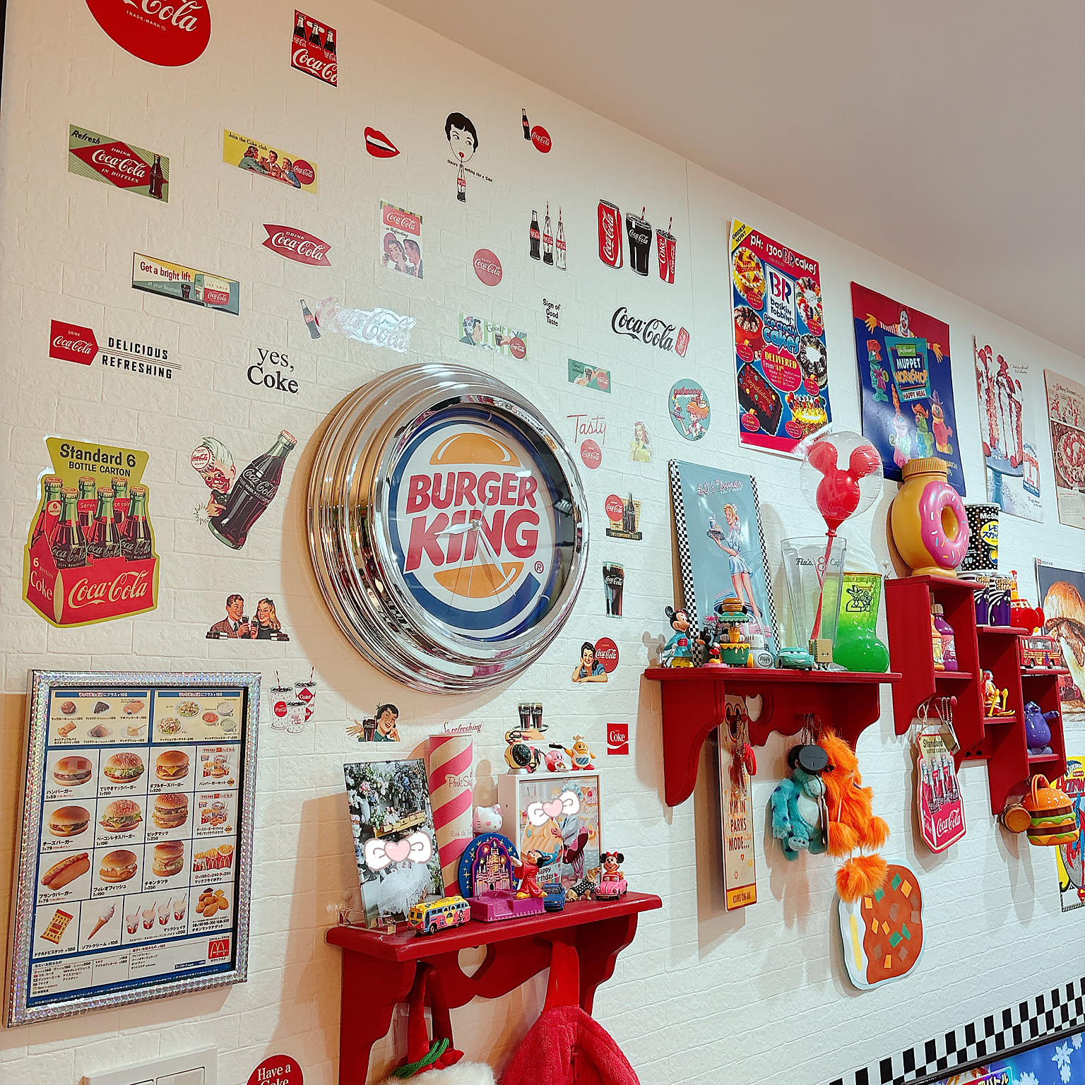 ディスプレイ アメリカンポップのおしゃれなインテリア・部屋・家具の