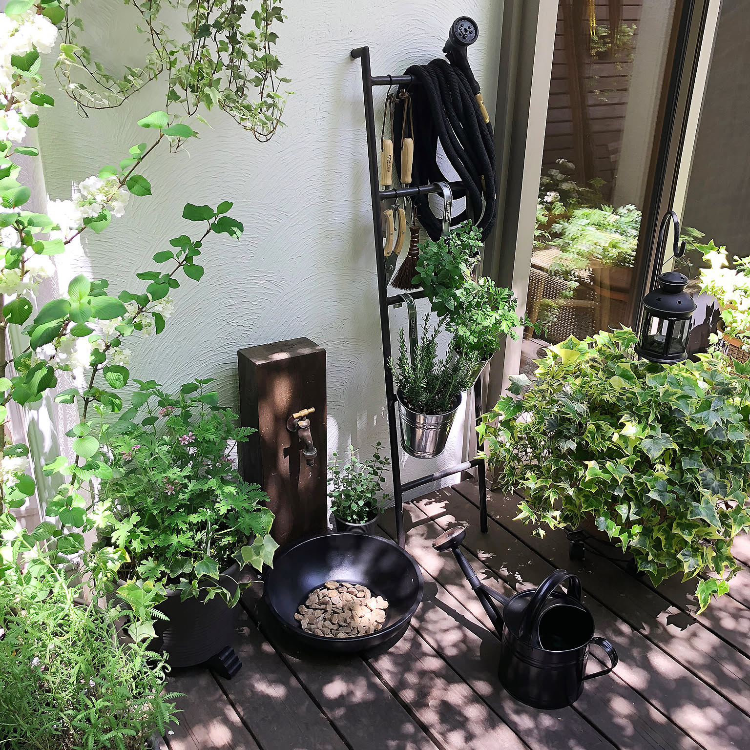 水栓柱立水栓庭ガーデニング蛇口水道かわいい犬