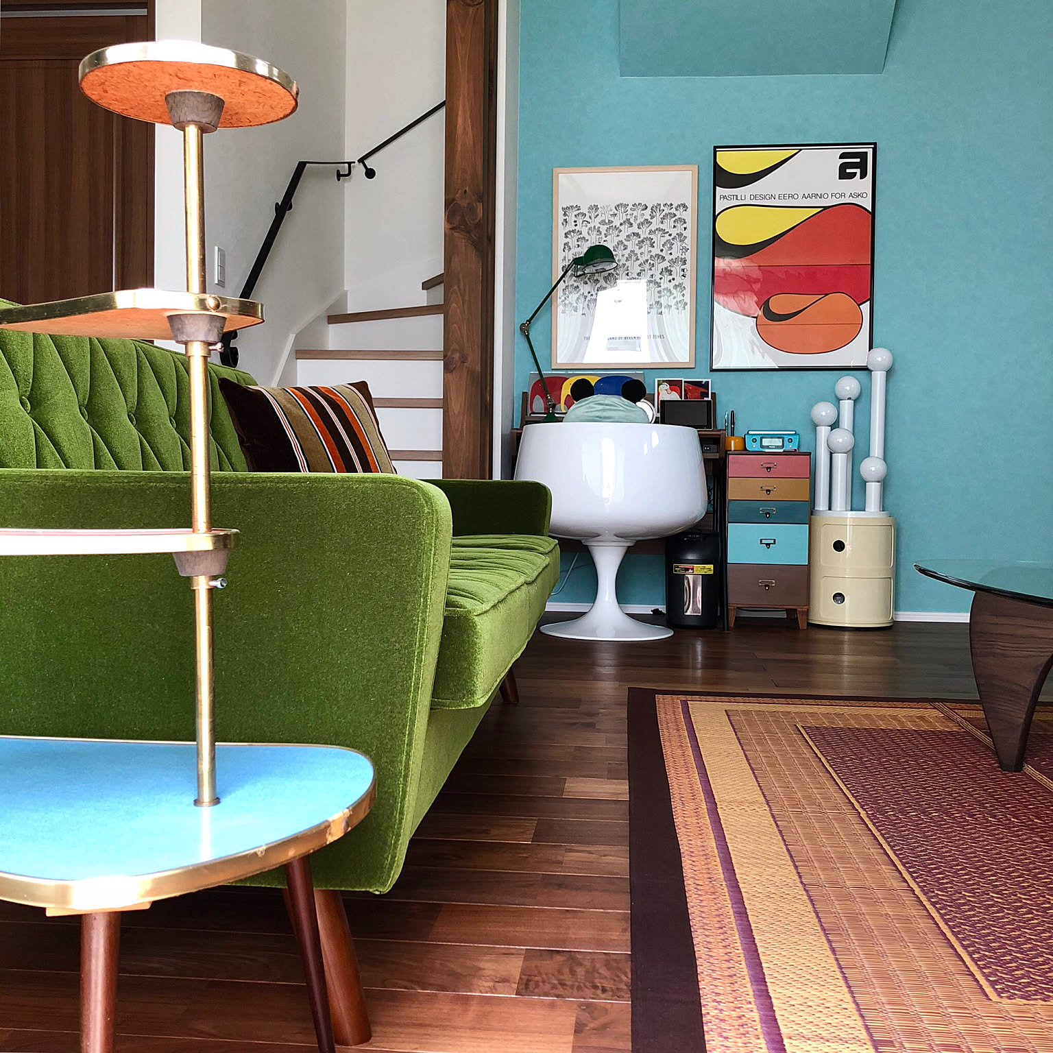 リビング/プランターテーブル/スペースエイジ/ミッドセンチュリー