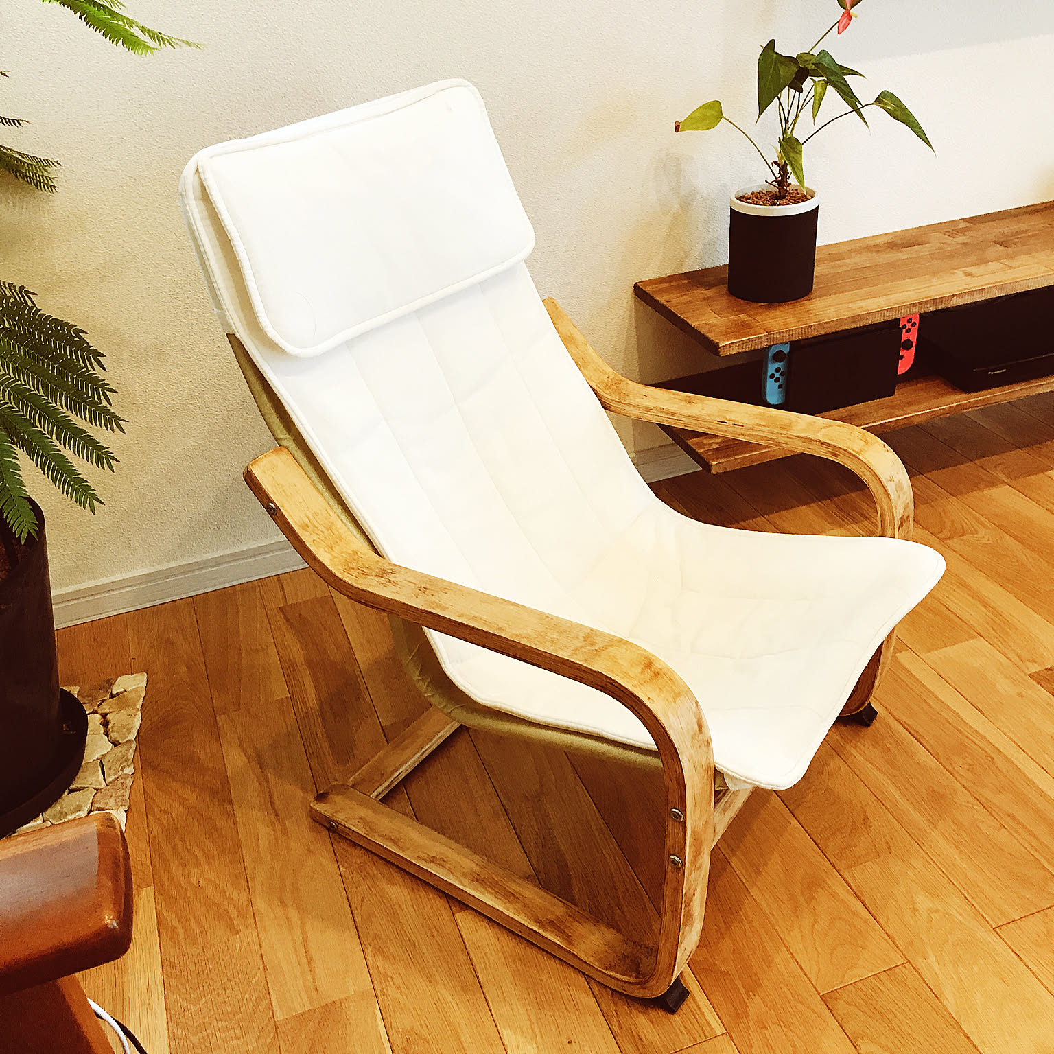 美品 USAグレース 購入 屋外用 ロッキングチェア 無印 イームズ usm 