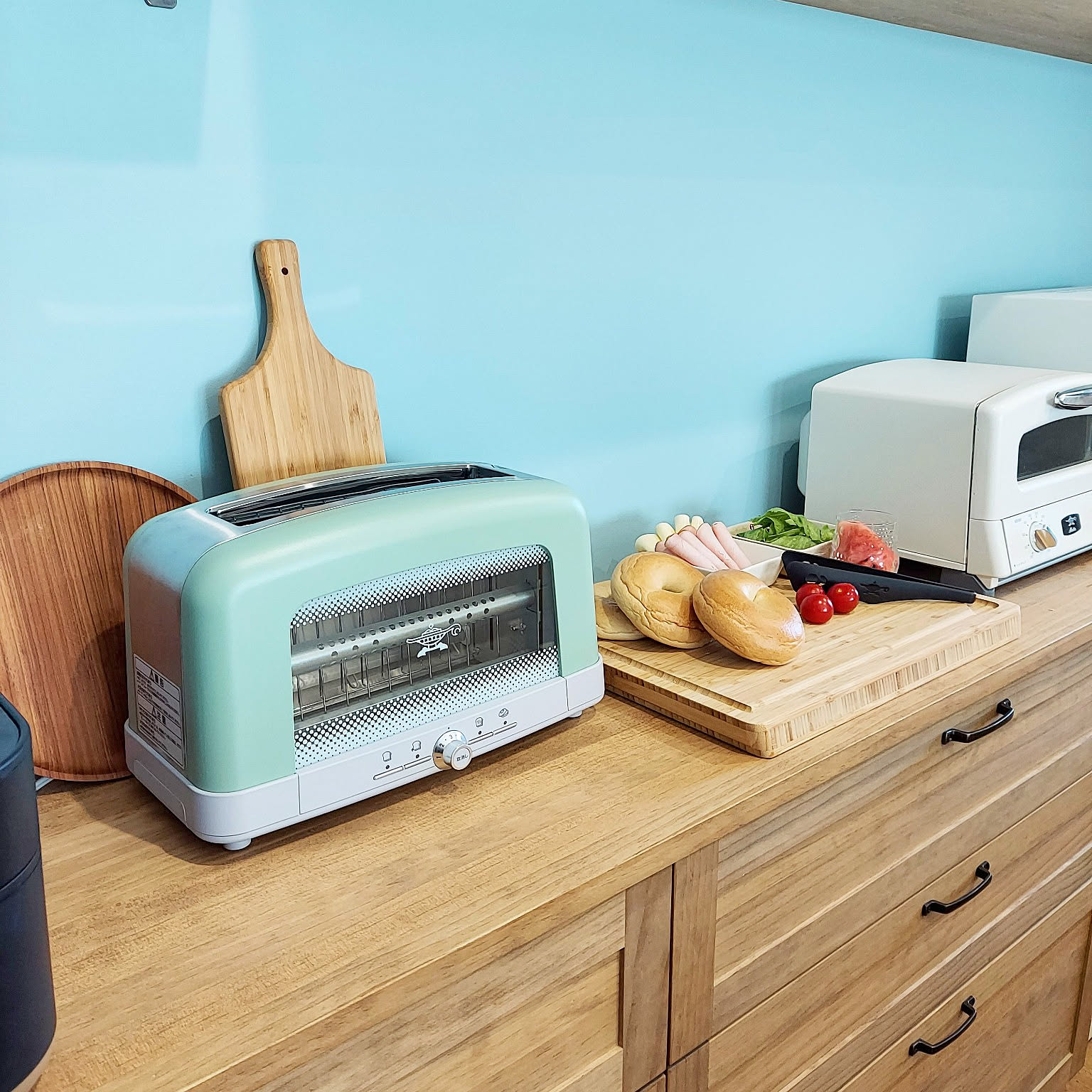 ミントグリーン アラジントースターのおすすめ商品とおしゃれな実例