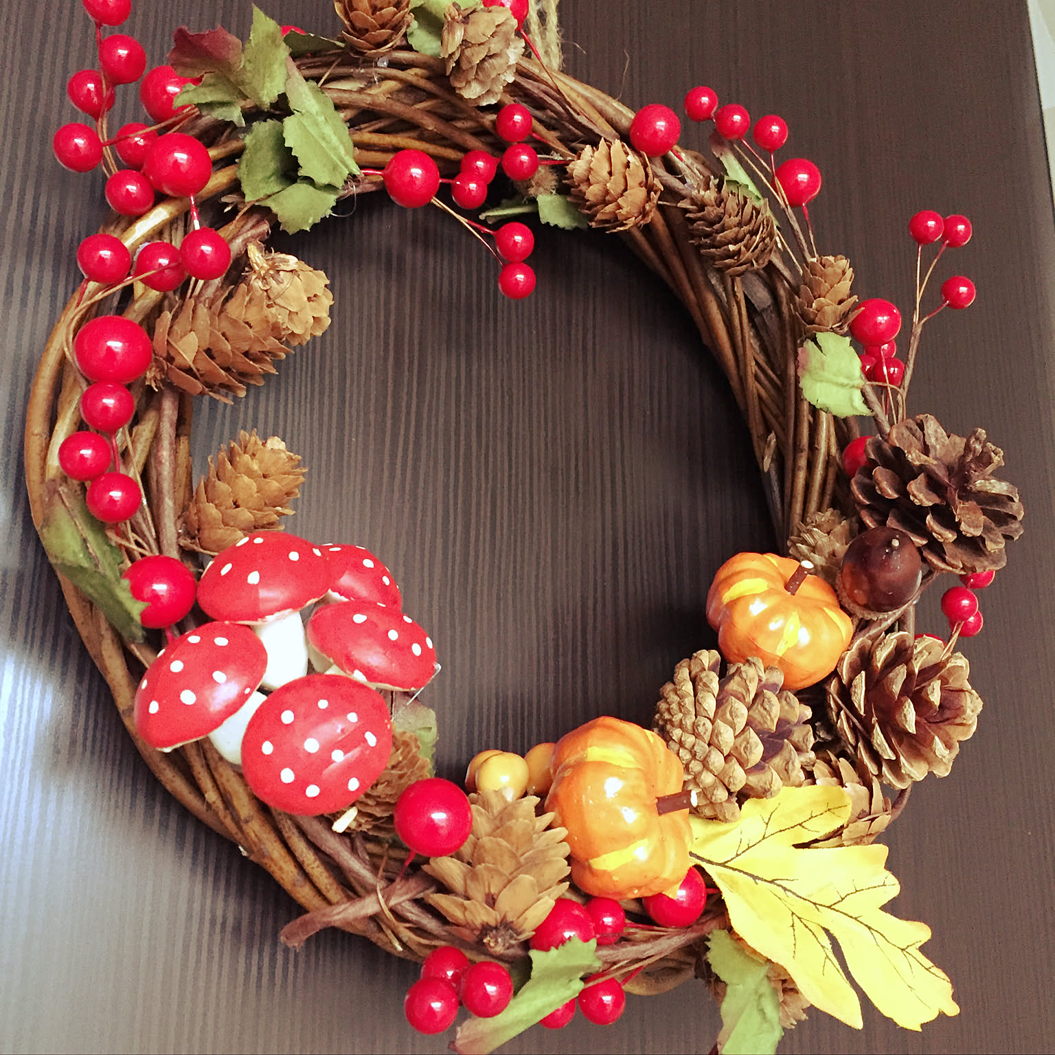 秋のリース ハンドメイドのおすすめ商品とおしゃれな実例 ｜ RoomClip