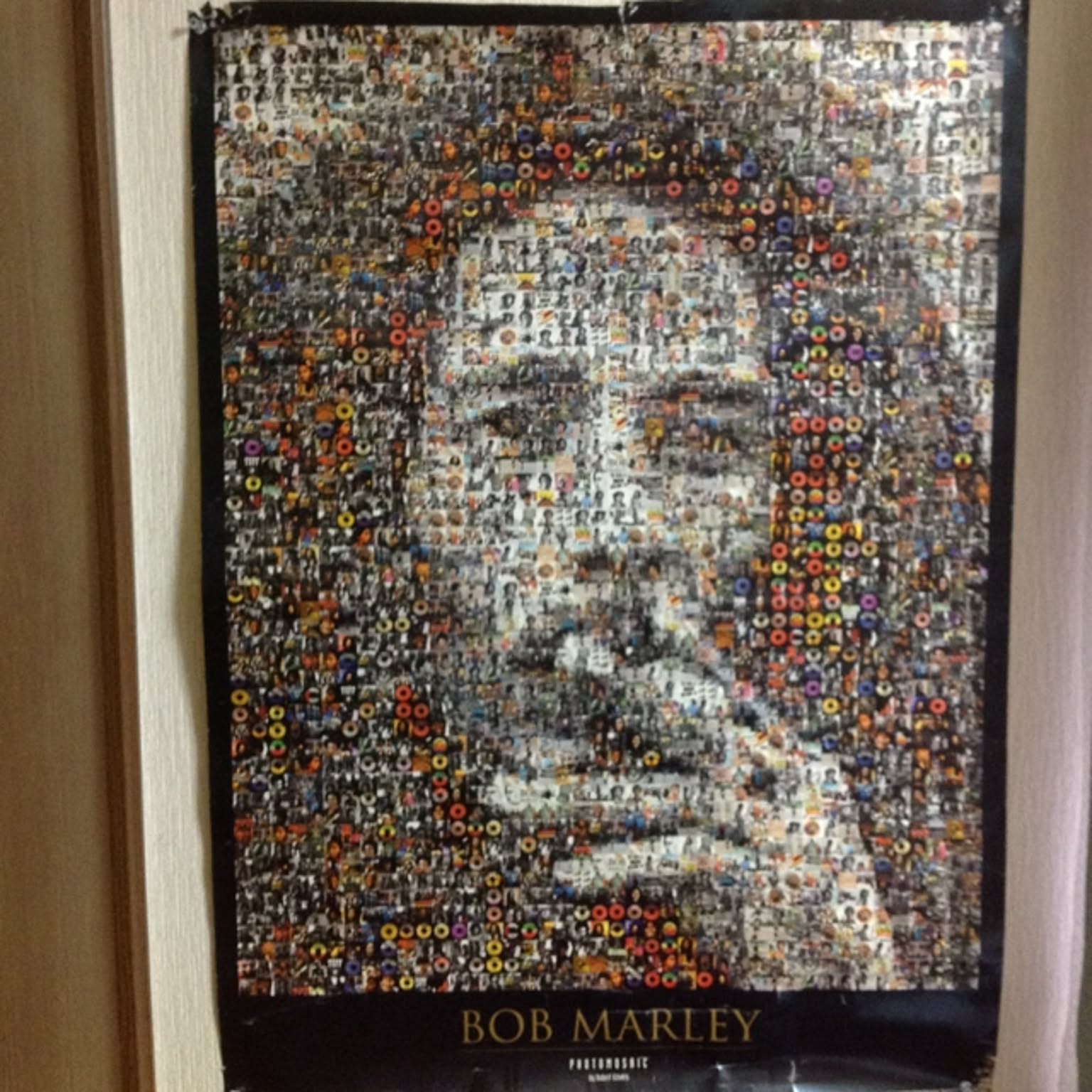 ボブマーリーBob Marley ポスター額縁付き