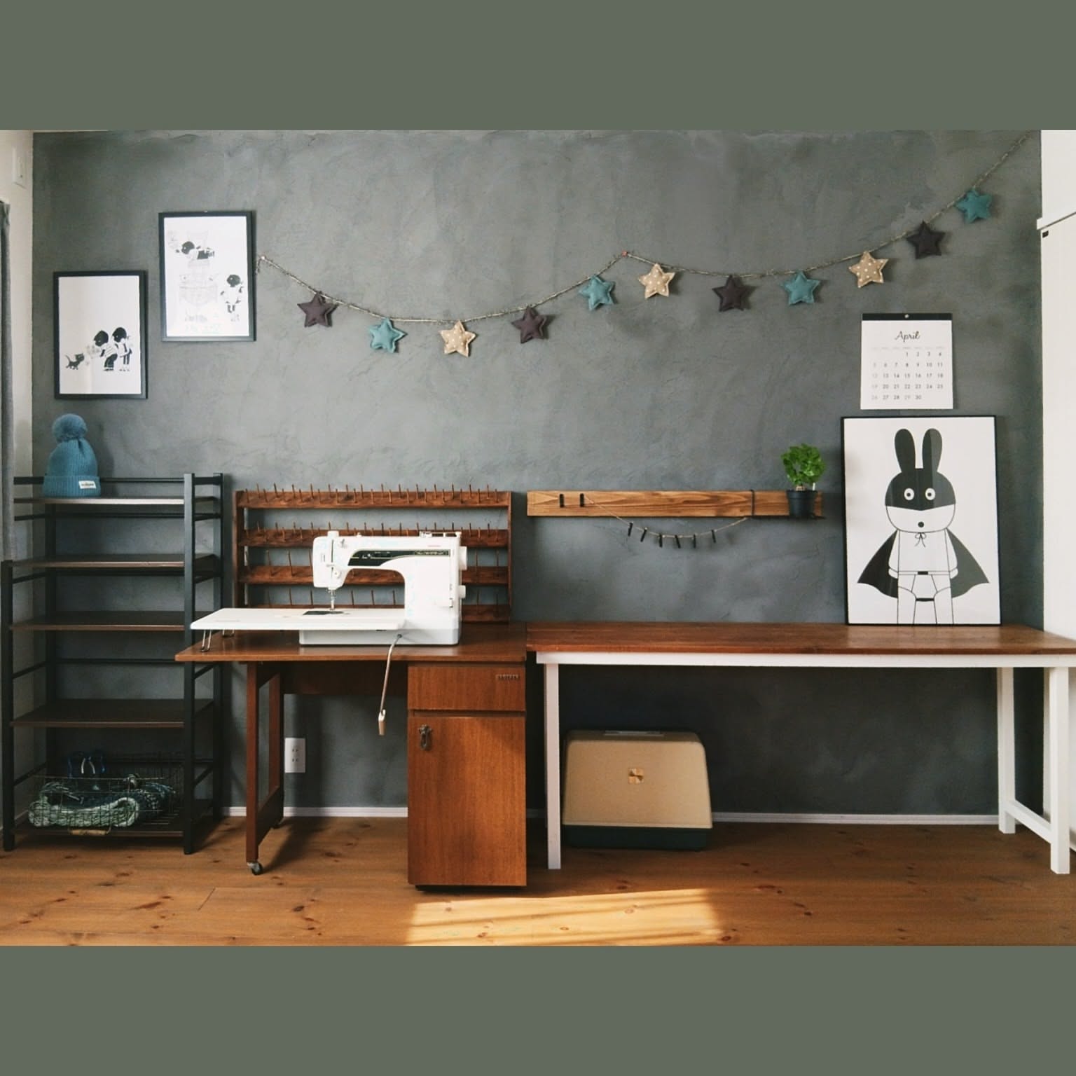 ミシンの台のインテリア実例 ｜ RoomClip（ルームクリップ）