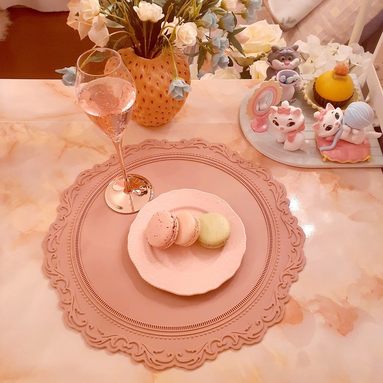 Francfranc ホイップシリーズwhite × pink Francfranc ホイップ