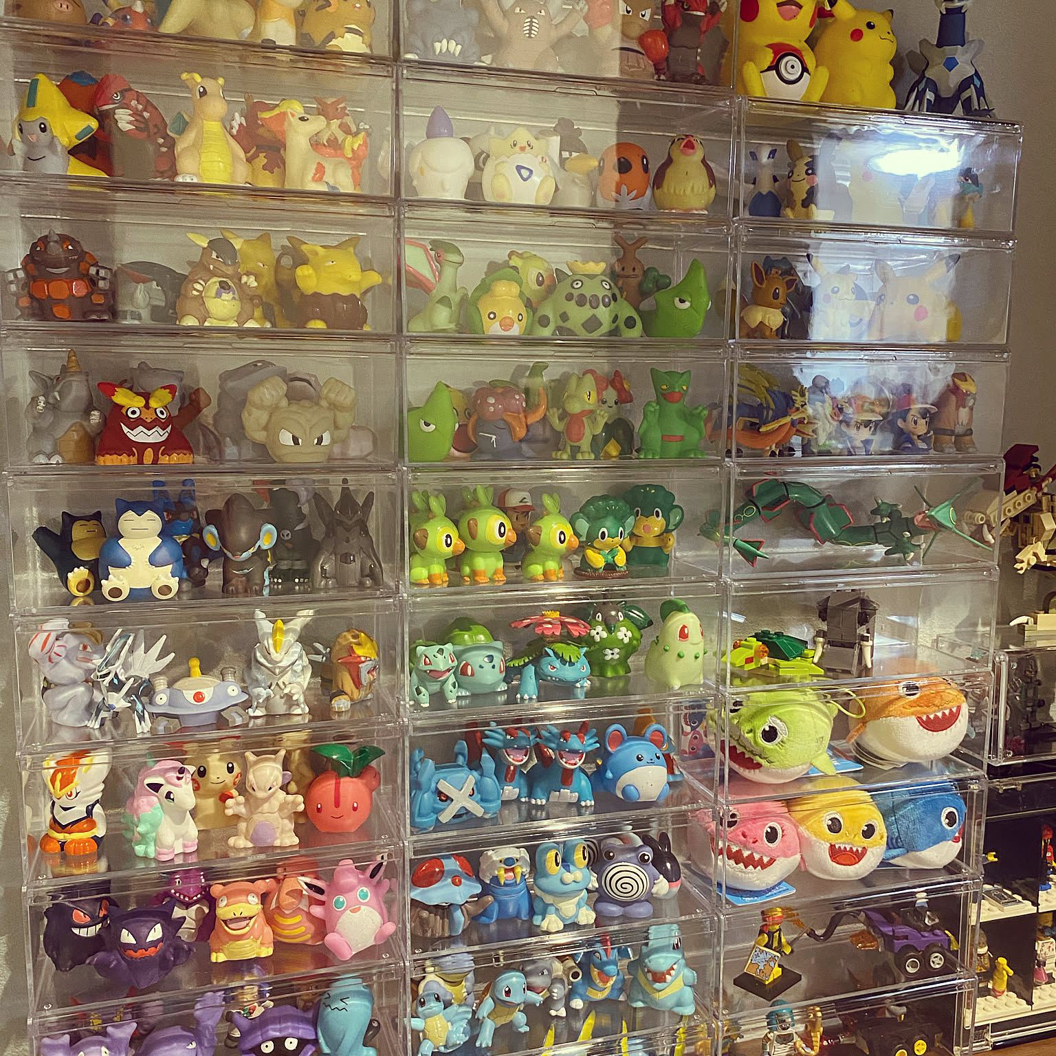ポケモン/生活感たっぷり/ポケモン好き/PSクリアケース/フィギュア収納