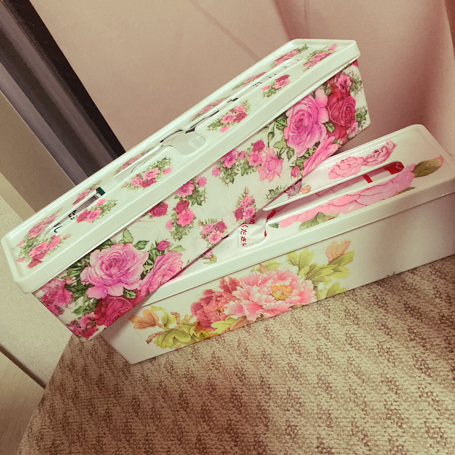 デコバージュ　 ティッシュボックス　リメイク　街並み 0f7c65b4aac492a383308b010eda14