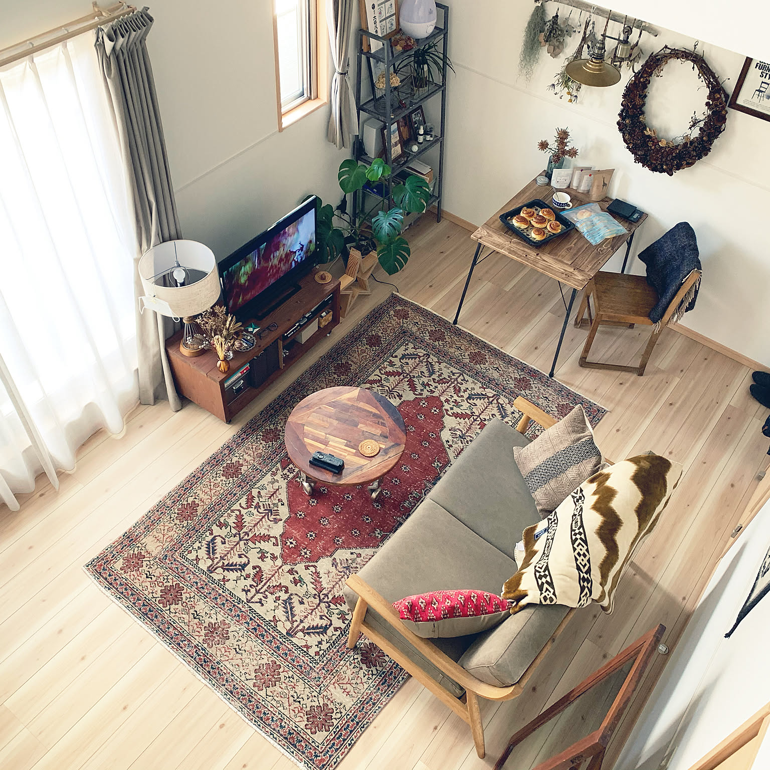 ナチュラル ヴィンテージラグのおすすめ商品とおしゃれな実例