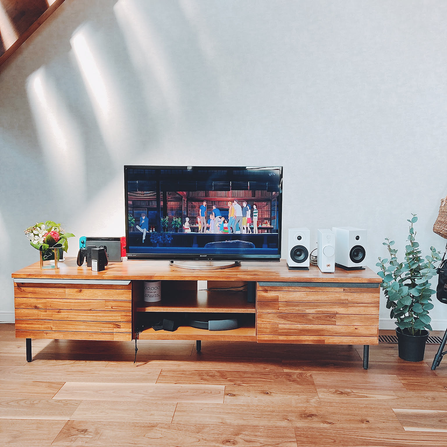 【あかりさん専用】UNICO ウニコテレビボード ナチュラル unico TVボード ナチュラル 状態良し