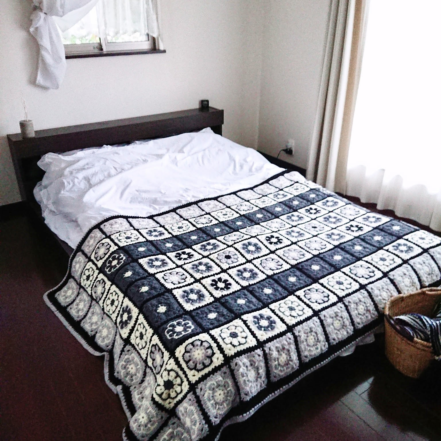 手編みベッドカバーのおすすめ商品とおしゃれな実例 ｜ RoomClip