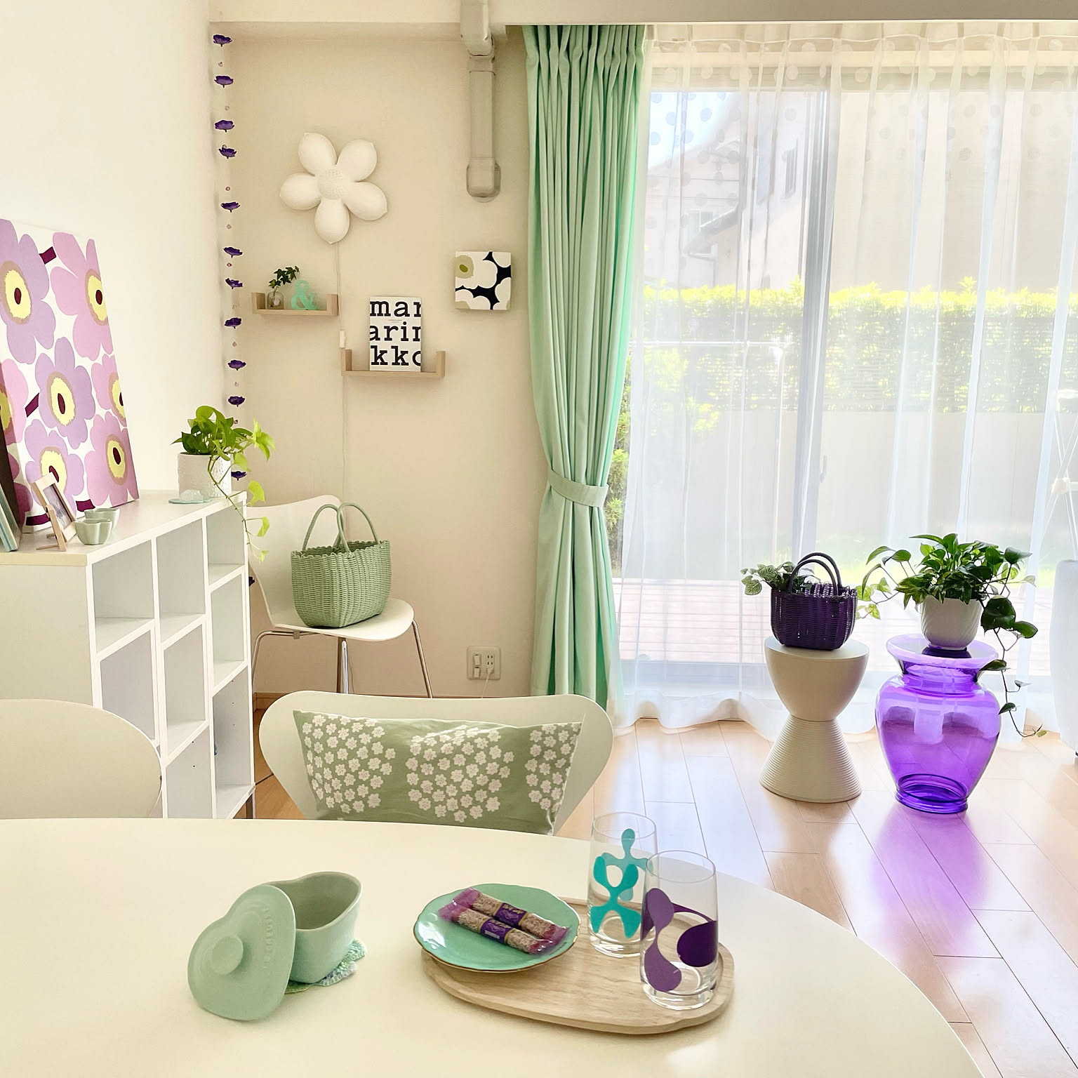 アート302 「タイム2(ラベンダー)」 インテリアコーディネート 60 件の