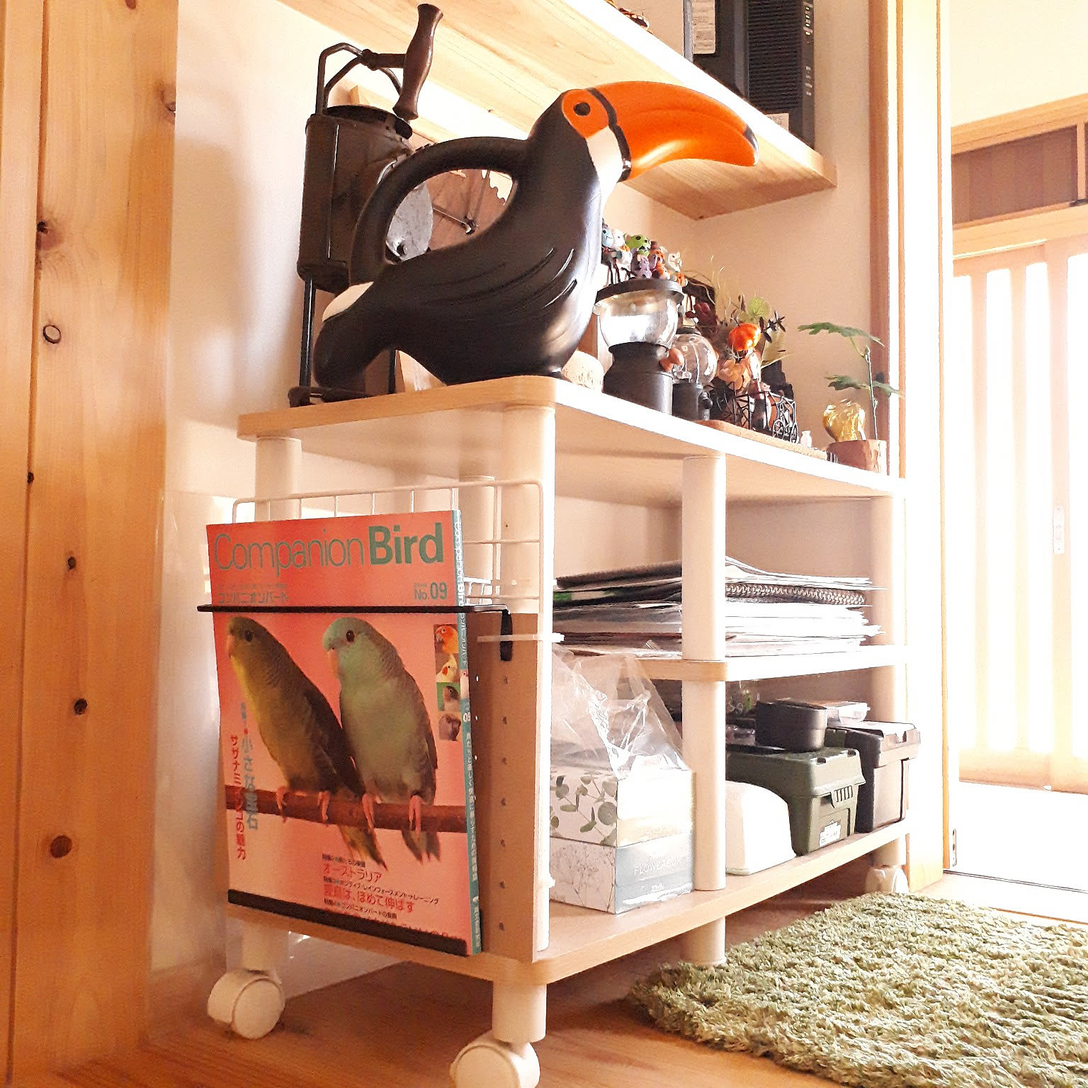 有孔ボード マガジンラックDIYのインテリア・手作りの実例 ｜ RoomClip