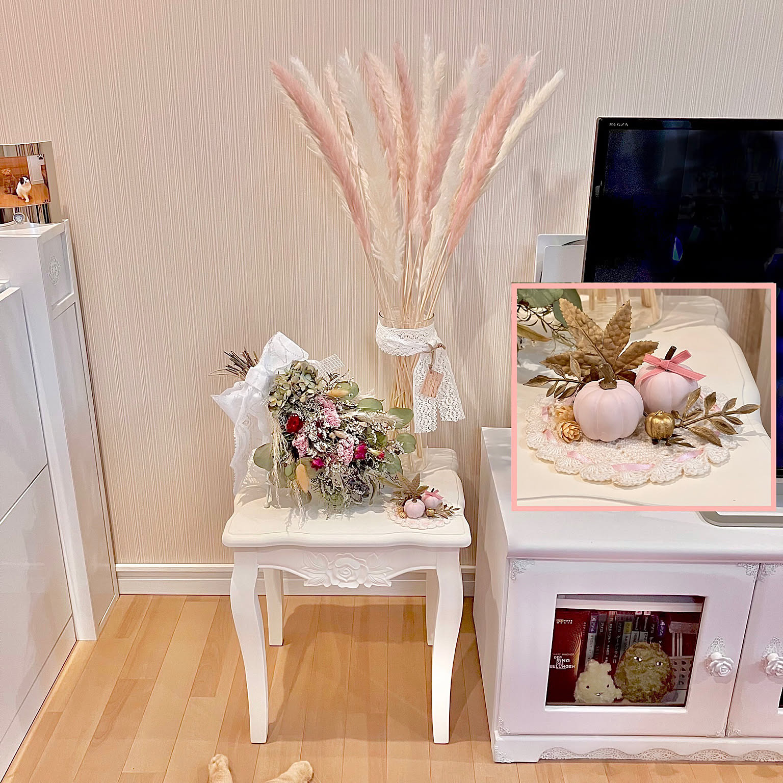 SALE❤︎flowerアレンジ❤︎コースター付き