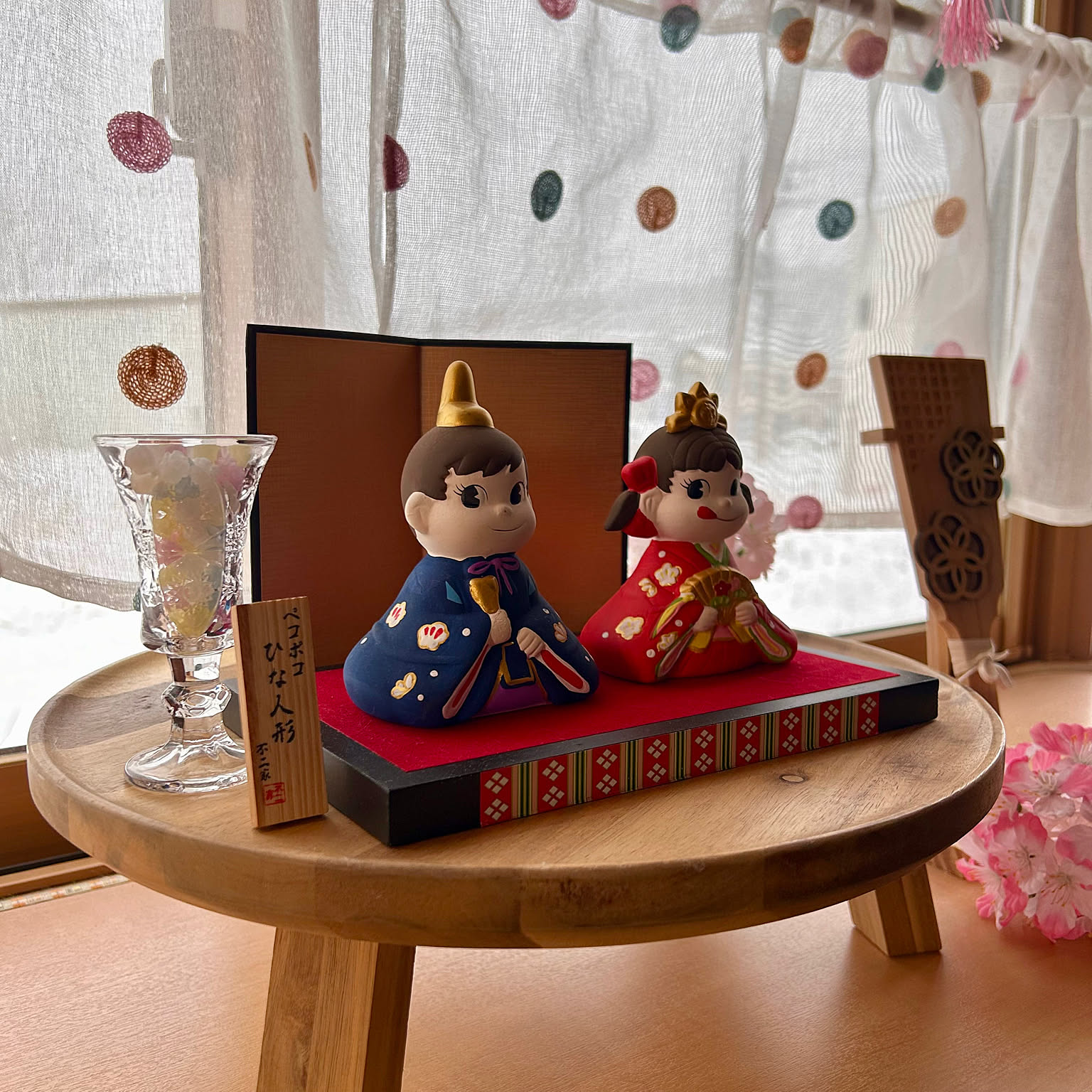 リビング ペコちゃんのおしゃれなアレンジ・飾り方のインテリア実例