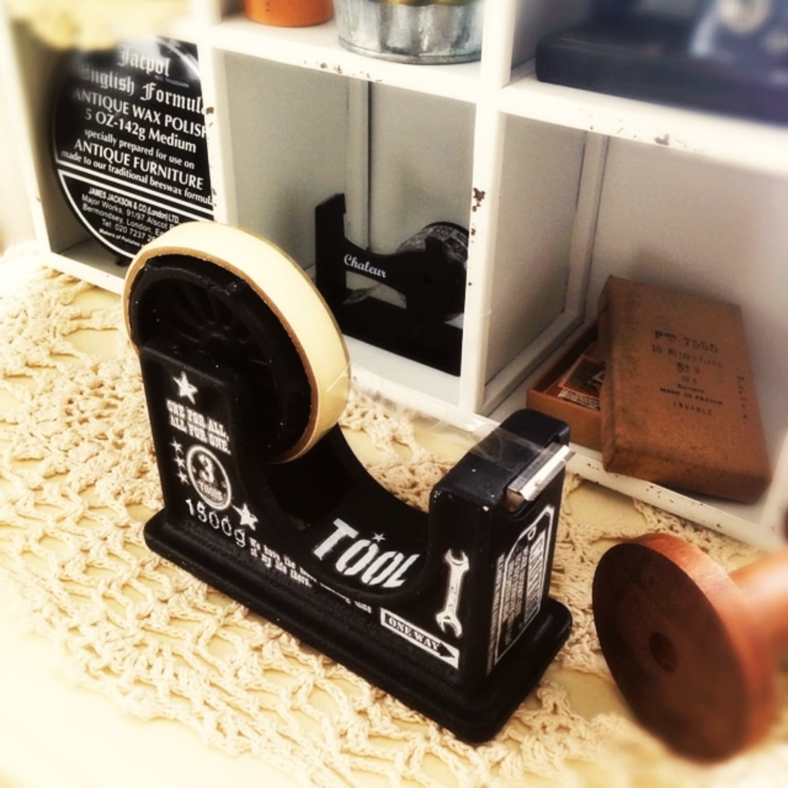 リメイク テープカッターのおしゃれなアレンジ・飾り方のインテリア