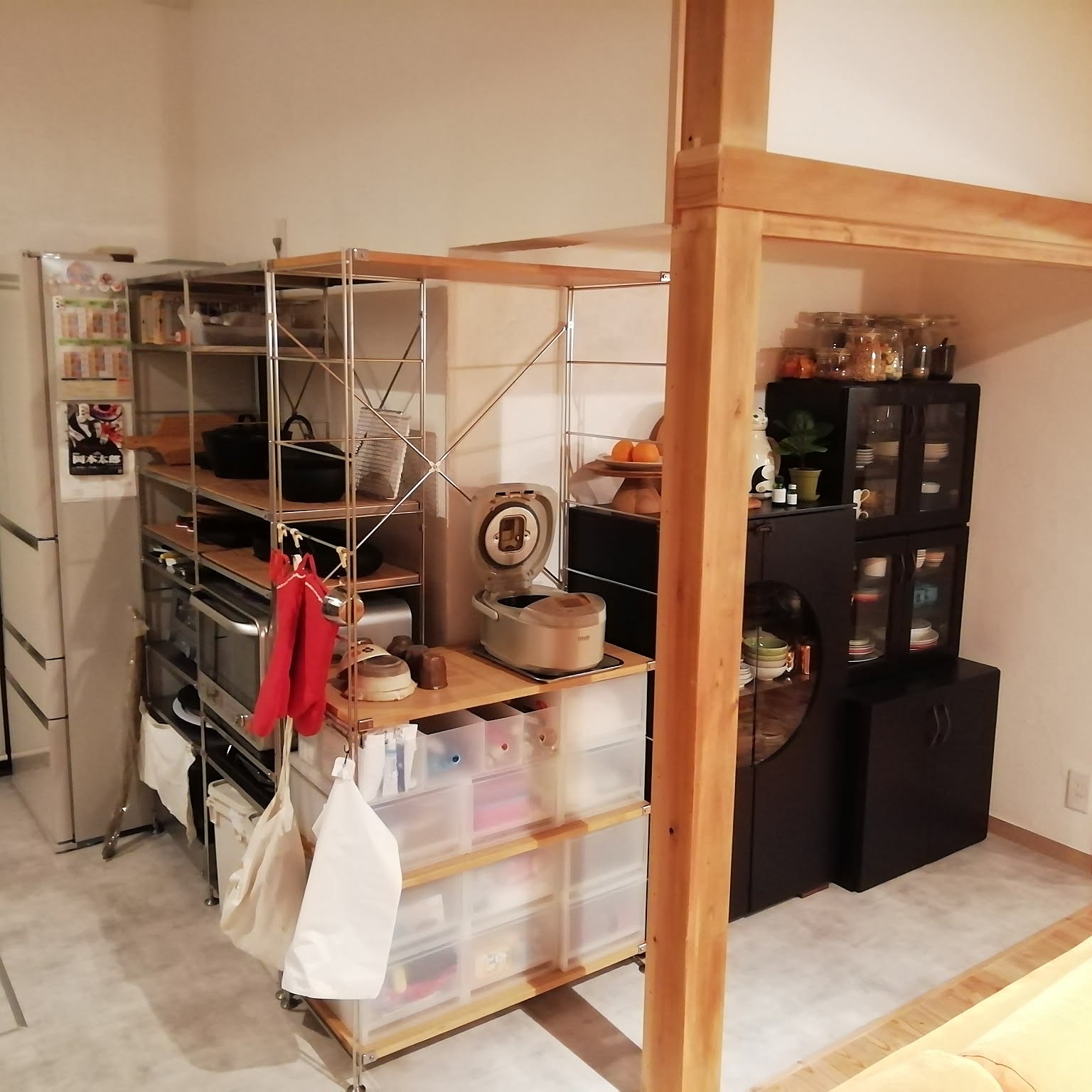 MUJI 無印良品 ステンレスユニットシェルフ L字型ラック ラック 無印