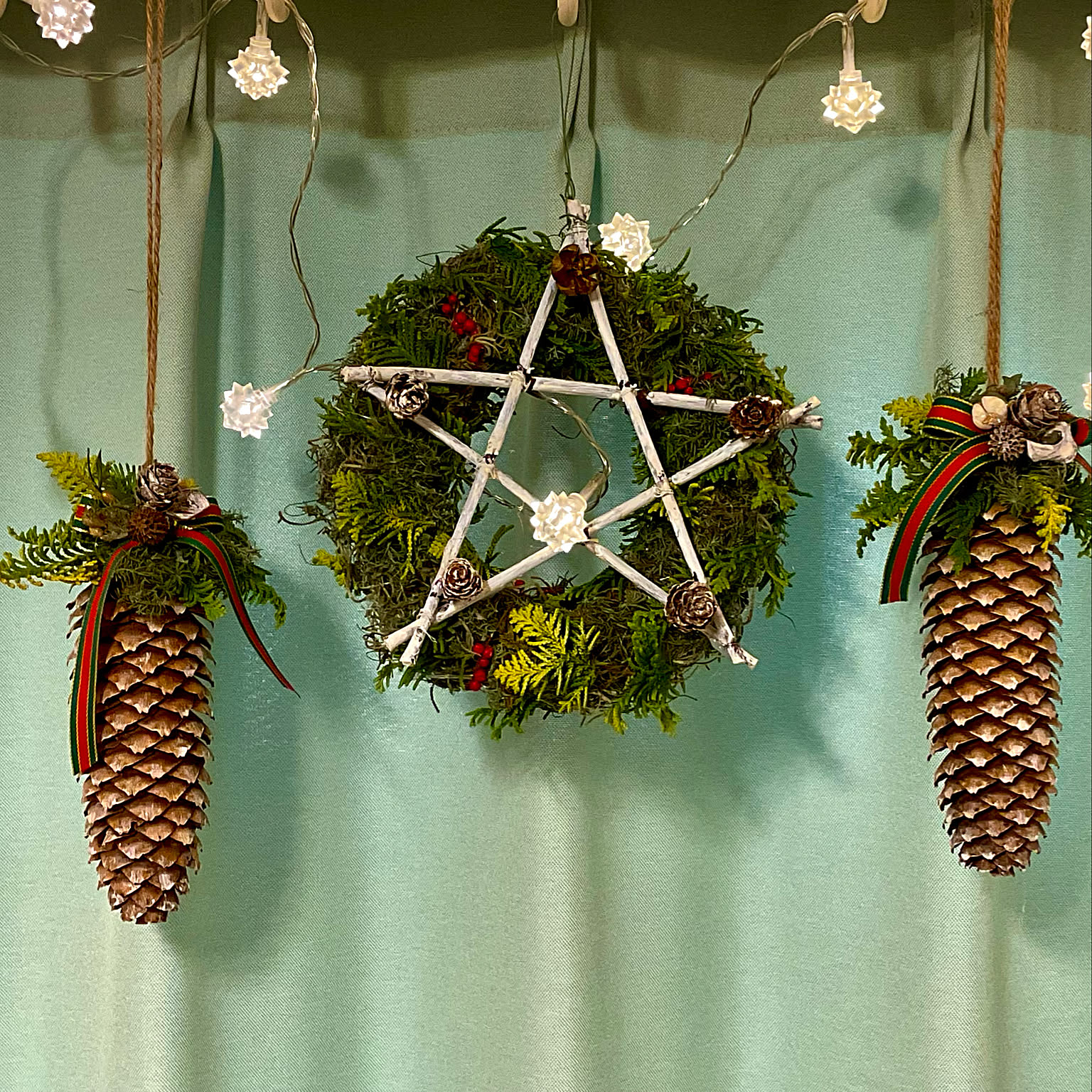 魔女の棲む森～Hutte～】ドイツトウヒ まつぼっくり クリスマス