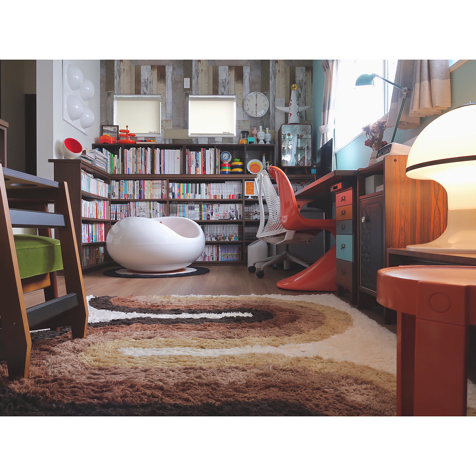 Circle Frame Shelfスペースエイジ モダン Wall Floating Plant Shelf Half Circle Shelves Moon Metal Semi