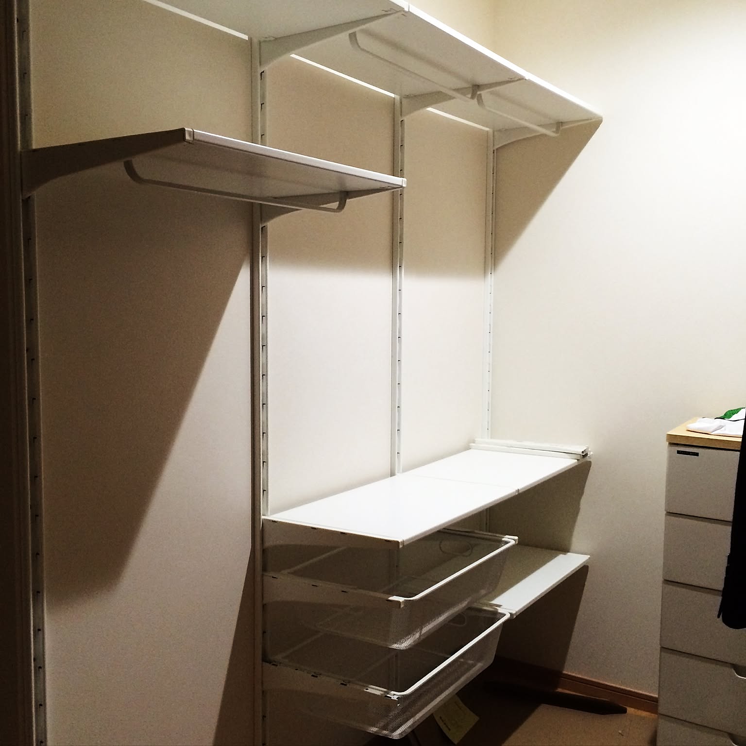 IKEA ALGOT スチールラック 2セット IKEA ALGOT スチールラック 2セット IKEA ALGOT スチールラック