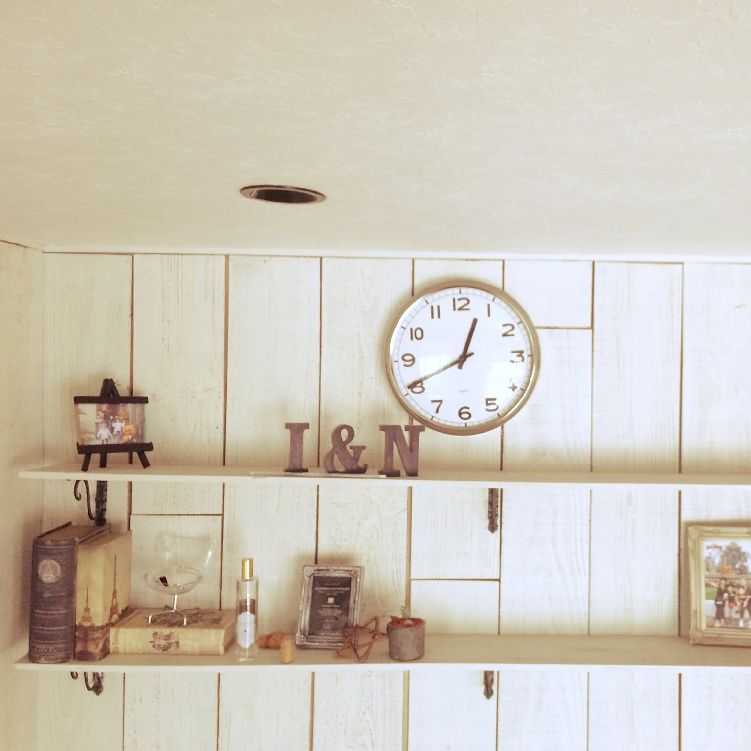 OLD IKEA JAGGA スチール ウォールラック 時計付き スペースエイジ OLD IKEA JAGGA スチール ウォールラック 時計付き スペースエイジ