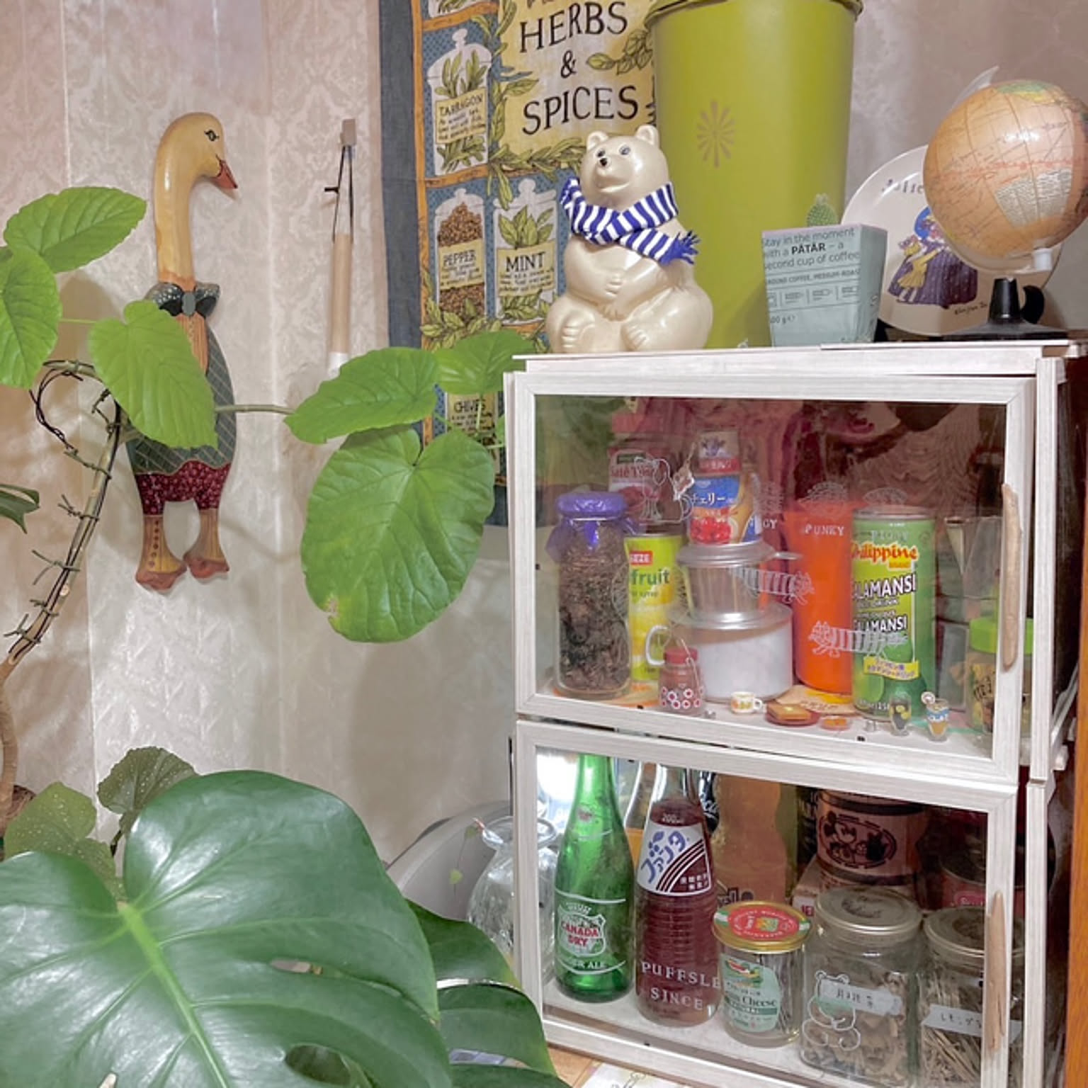 ショーケース 昭和レトロのおしゃれなインテリア・部屋・家具の実例