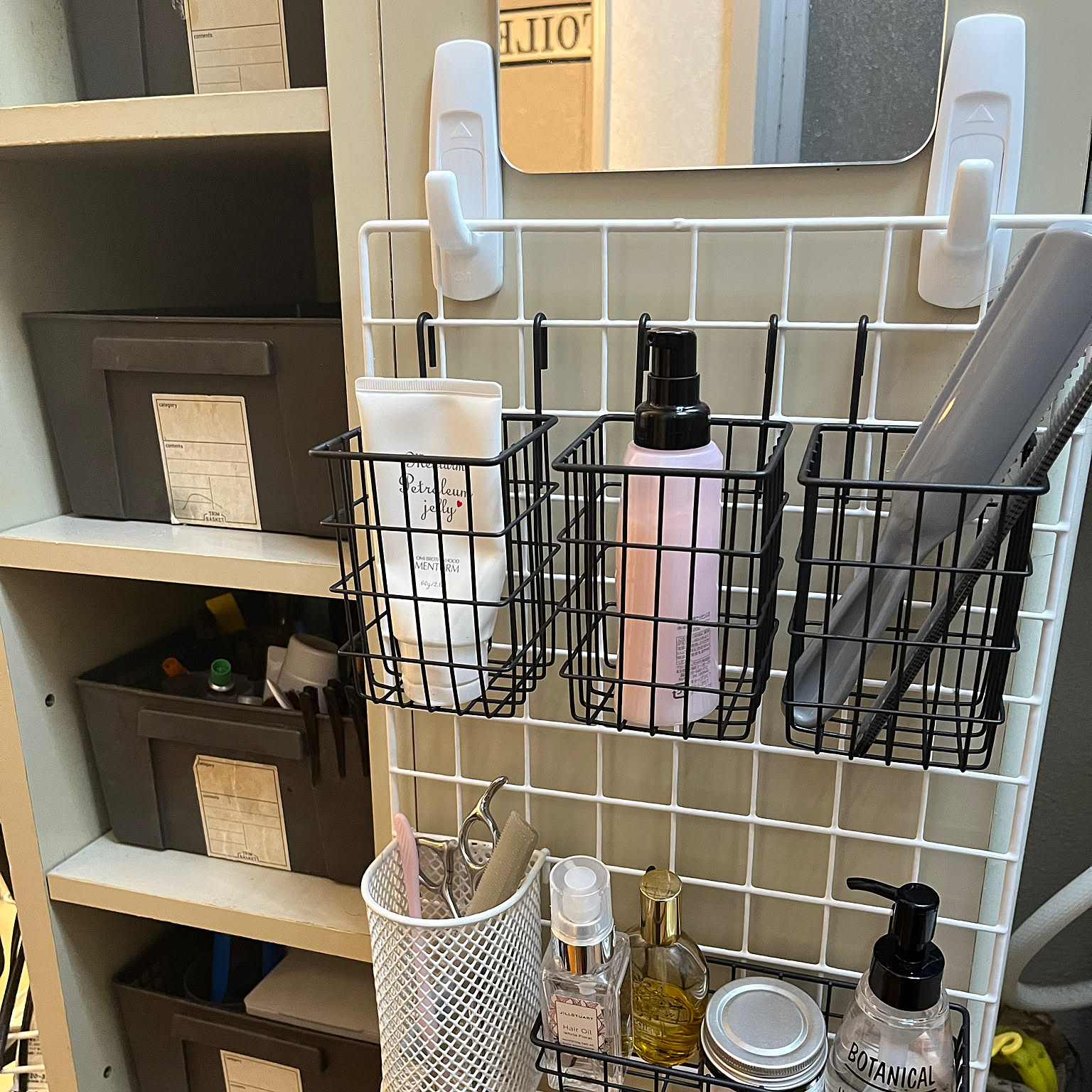 棚 ワイヤーネット収納のアイデア・おすすめ商品・おしゃれな実例