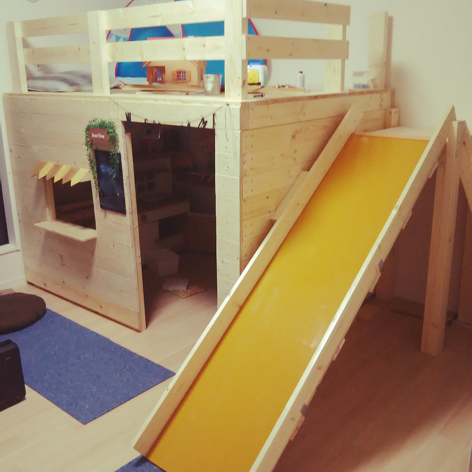 木製 滑り台 手作り 家具 木工 DIY 収納 引き出し 遊具 木製 滑り台 手作り 家具 木工 DIY 収納 引き出し 遊具