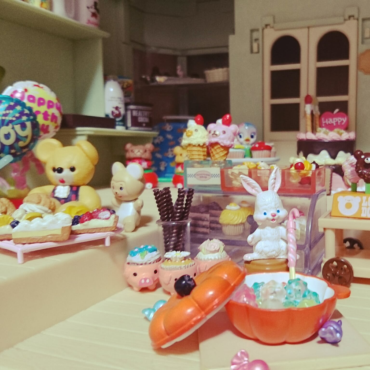 ミニチュア☆リーメントに☆駄菓子屋☆完成品☆ドールハウス