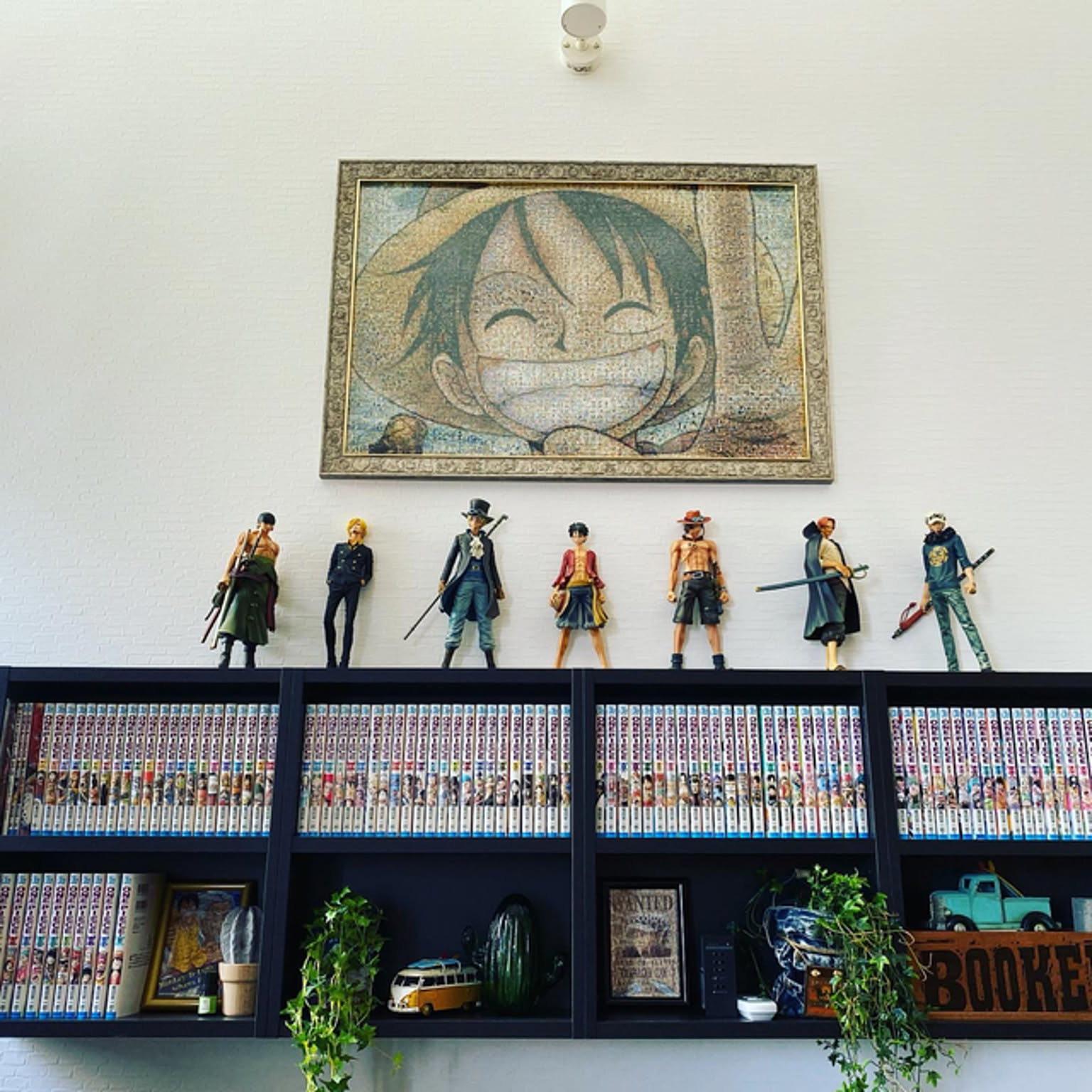 ワンピースの漫画本のインテリア実例 ｜ RoomClip（ルームクリップ）