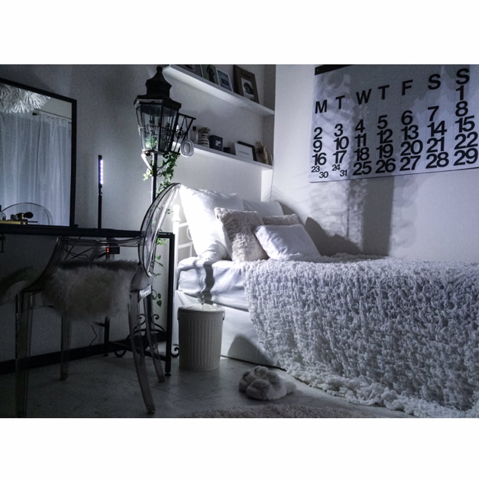 真っ白なお部屋のインテリア実例 ｜ RoomClip（ルームクリップ）