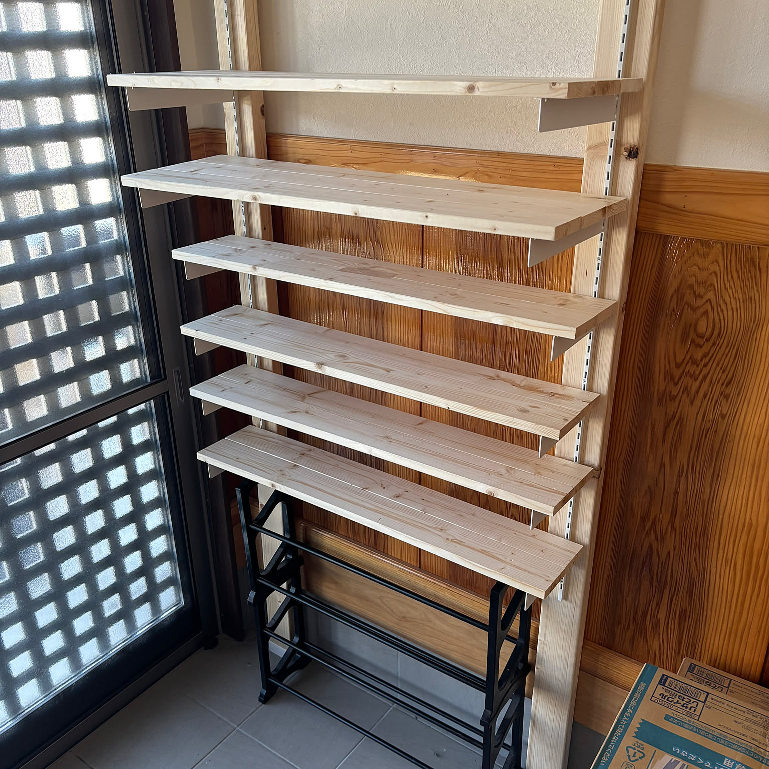 棚柱/100均/棚/DIY/セリアなどのインテリア実例 - 2016-02-26 22:38